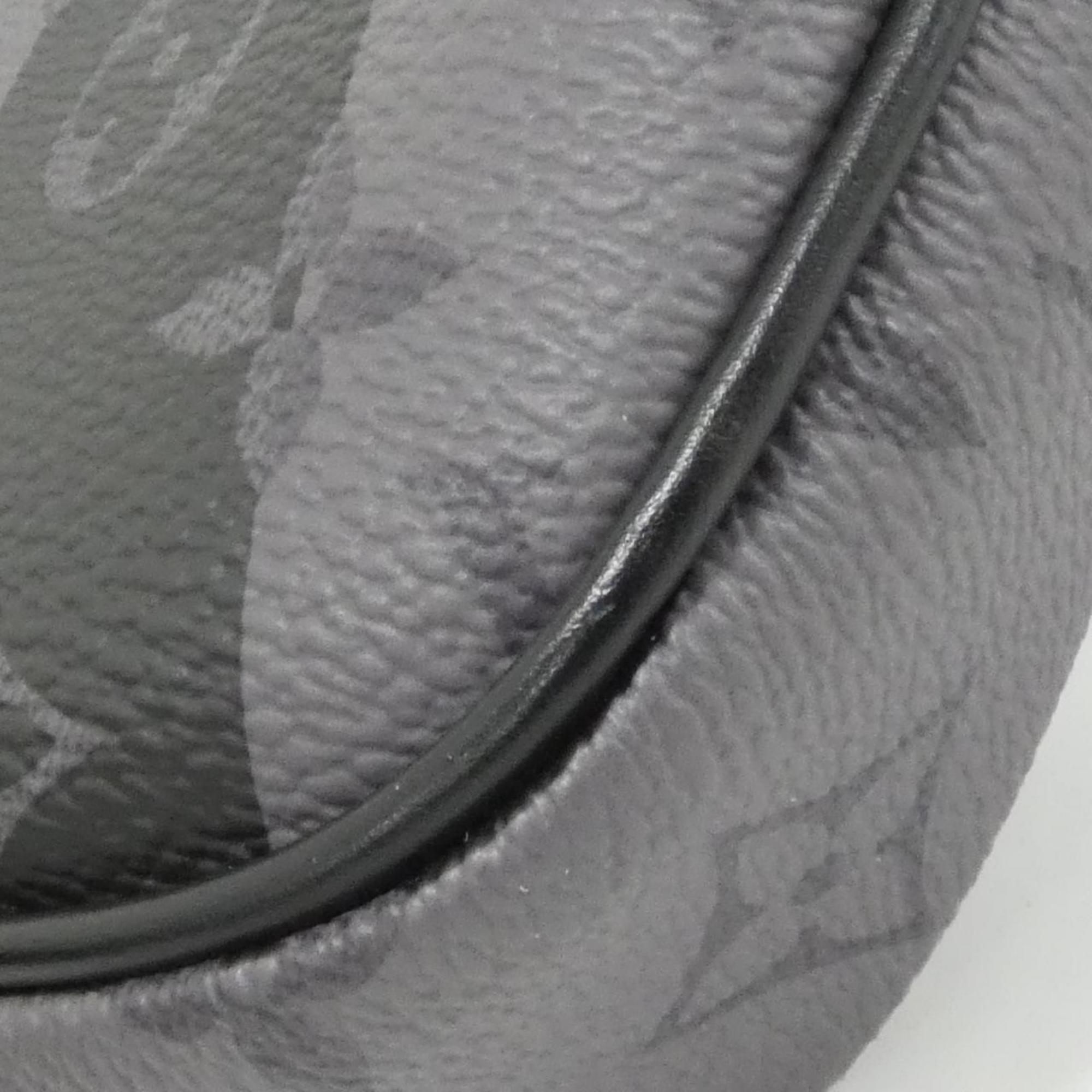 Louis Vuitton Black Coated Canvas Shoulder Bag (Pre-Owned)