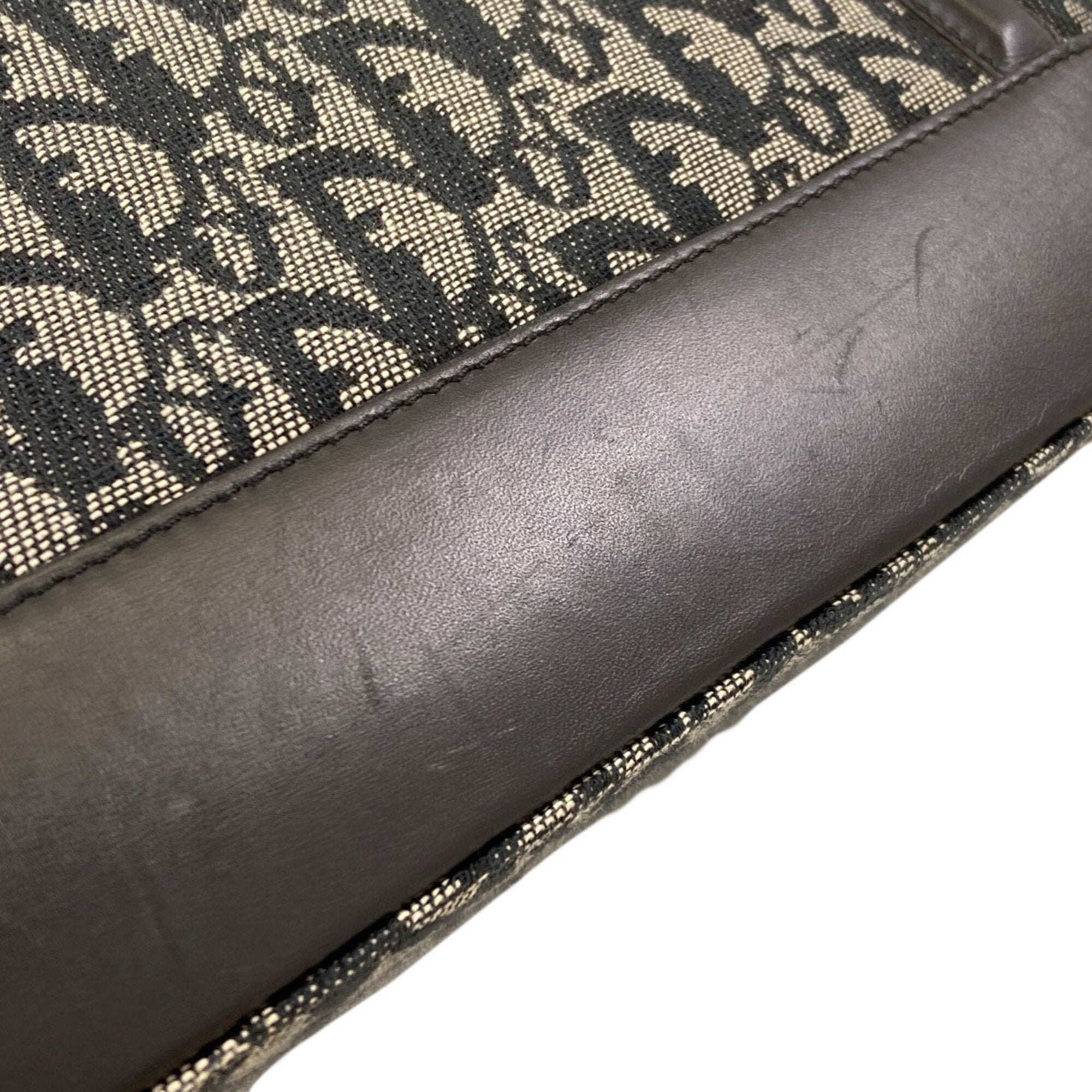 Christian Dior Black Canvas Handbag (Pre-Owned)