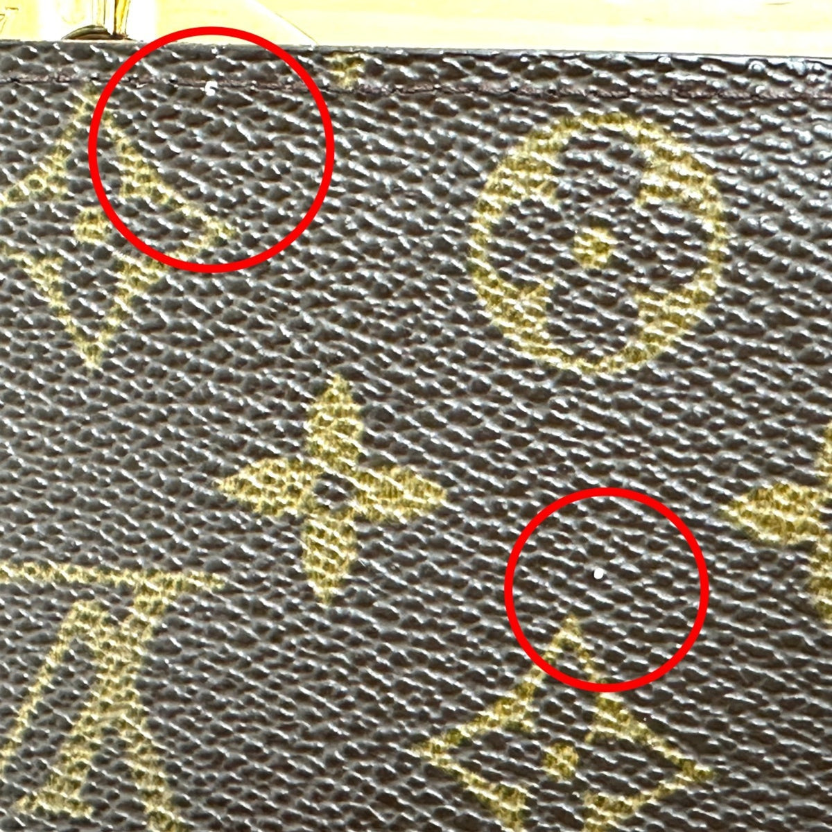Louis Vuitton Brown Monogram Canvas Wallet (Bi-Fold) (Pre-Owned)