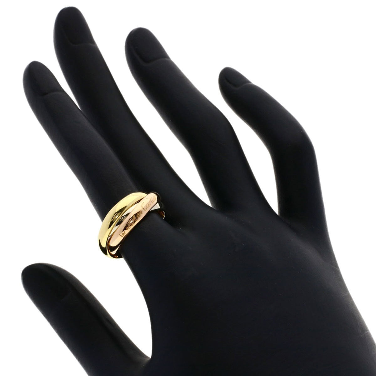 Cartier Trinity Yellow Gold (18K) Pink Gold (18K) White Gold (18K) Band Ring (Pre-Owned)