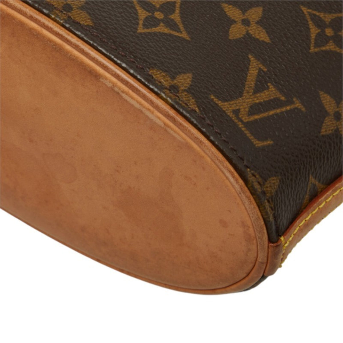 Louis Vuitton Brown Pvc Leather Shoulder Bag (Pre-Owned)