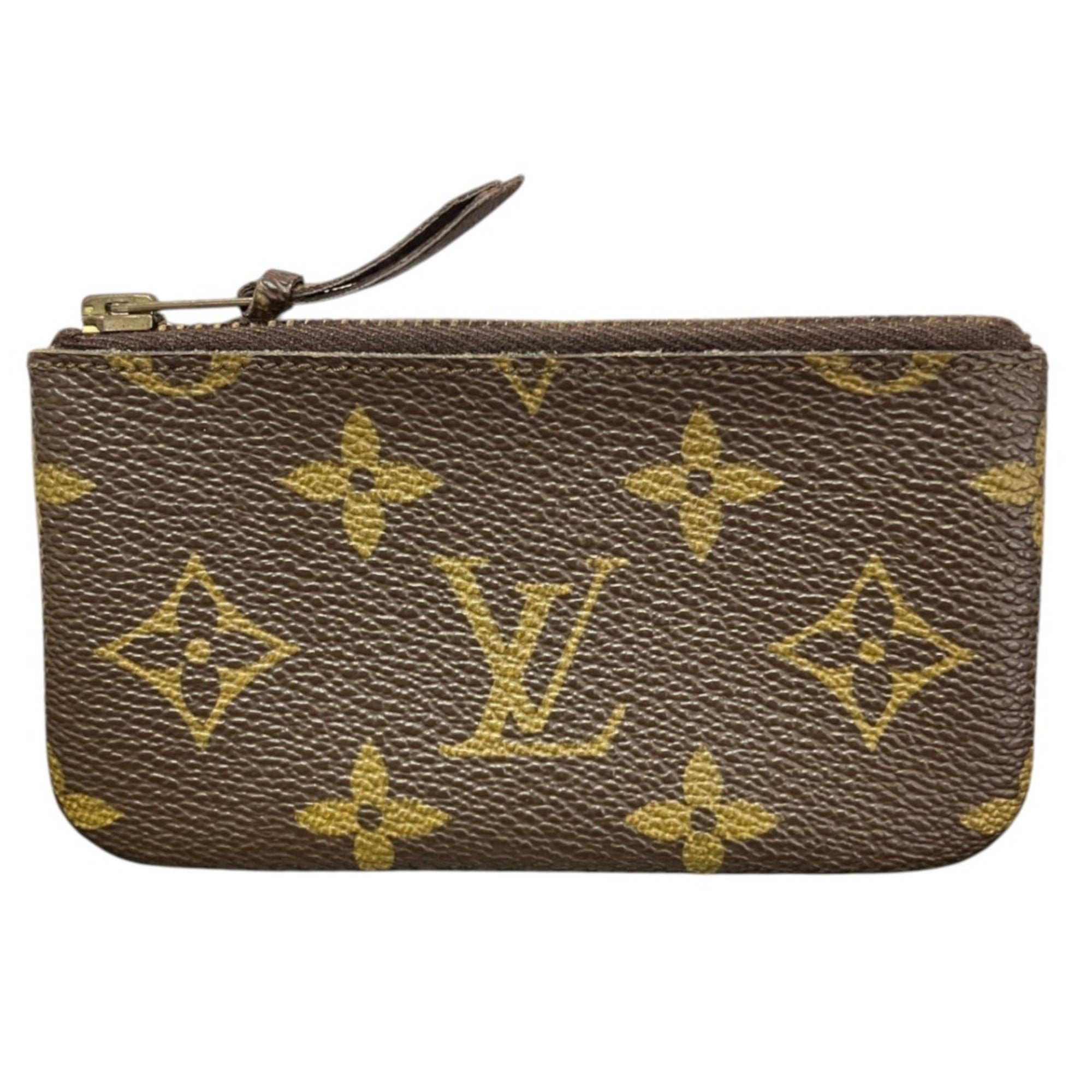 Louis Vuitton Monogram Brown Galle Monogram Monogram Coin Purse/Coin Case (Pre-Owned)