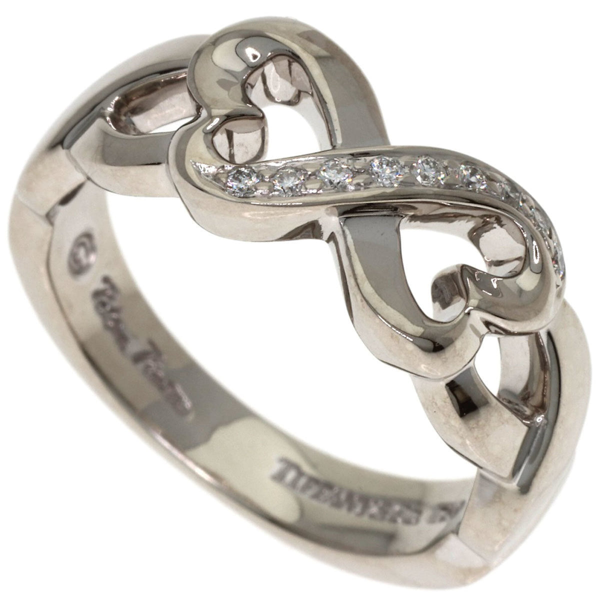 Tiffany White Gold White Gold (18K) Band Ring (Pre-Owned)
