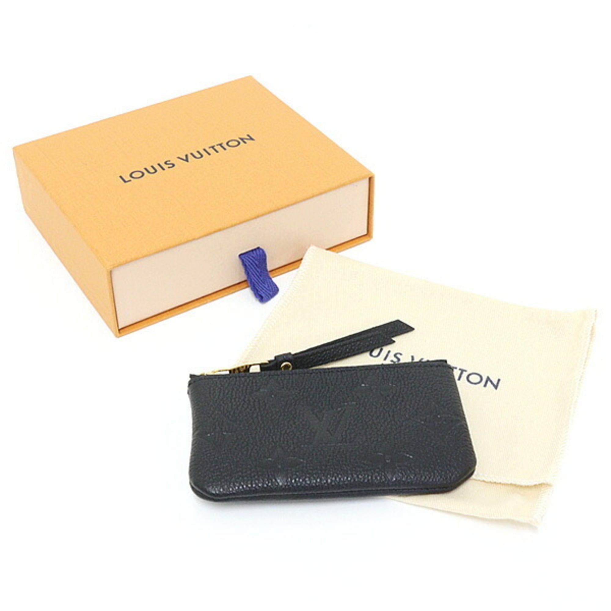 Louis Vuitton Monogram Empreinte Black Monogram Empreinte Coin Purse/Coin Case (Pre-Owned)