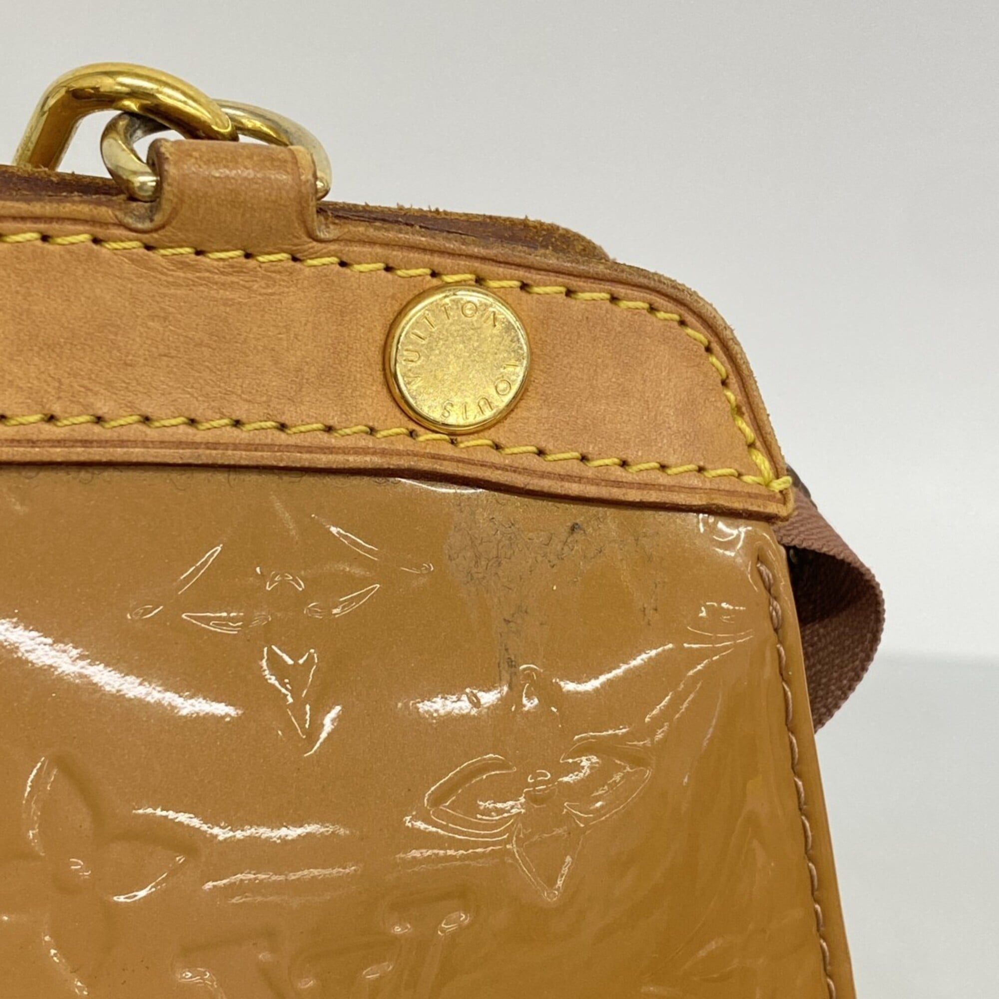 Louis Vuitton Rose Velours Handbag (Pre-Owned)