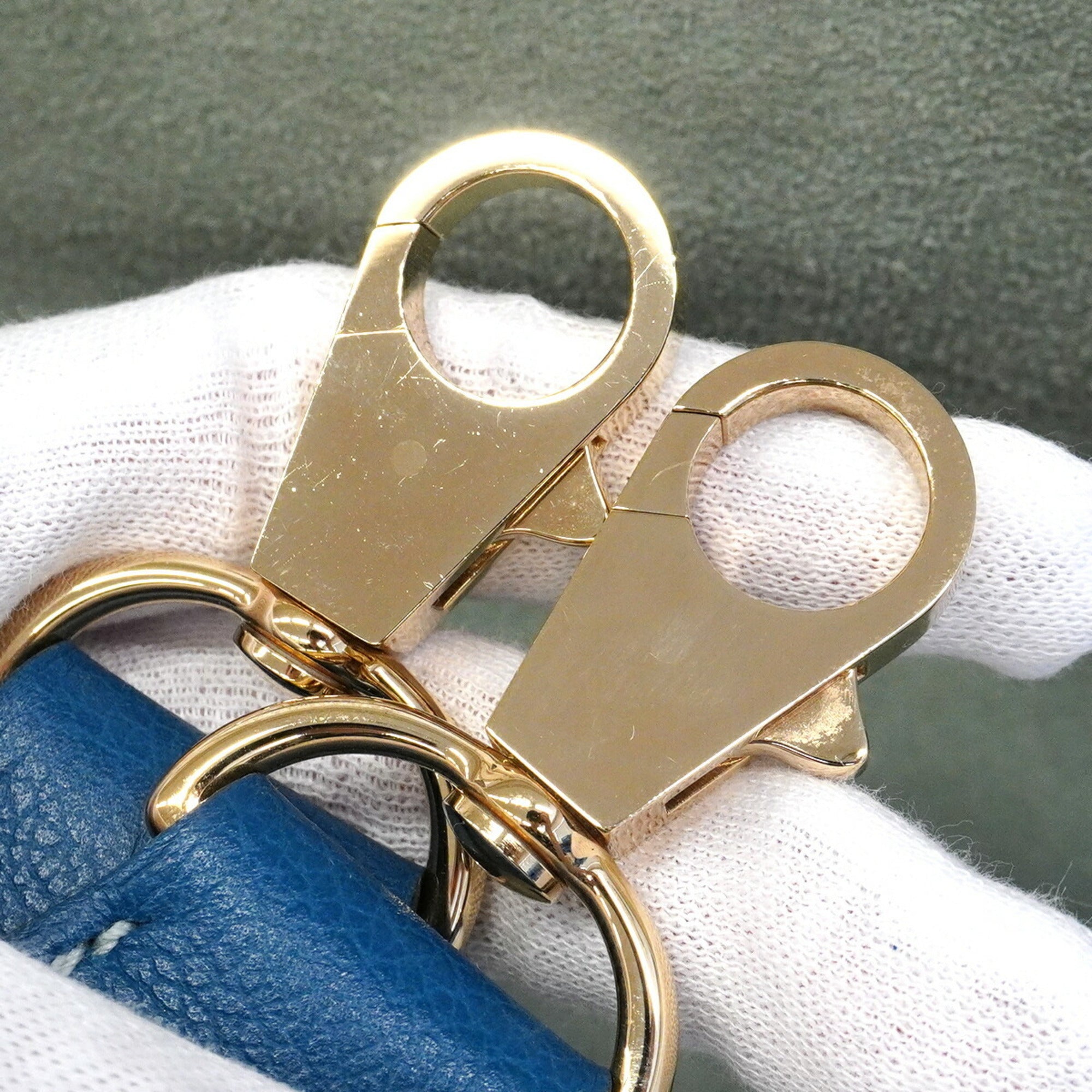 Hermes Blue Handbag (Pre-Owned)