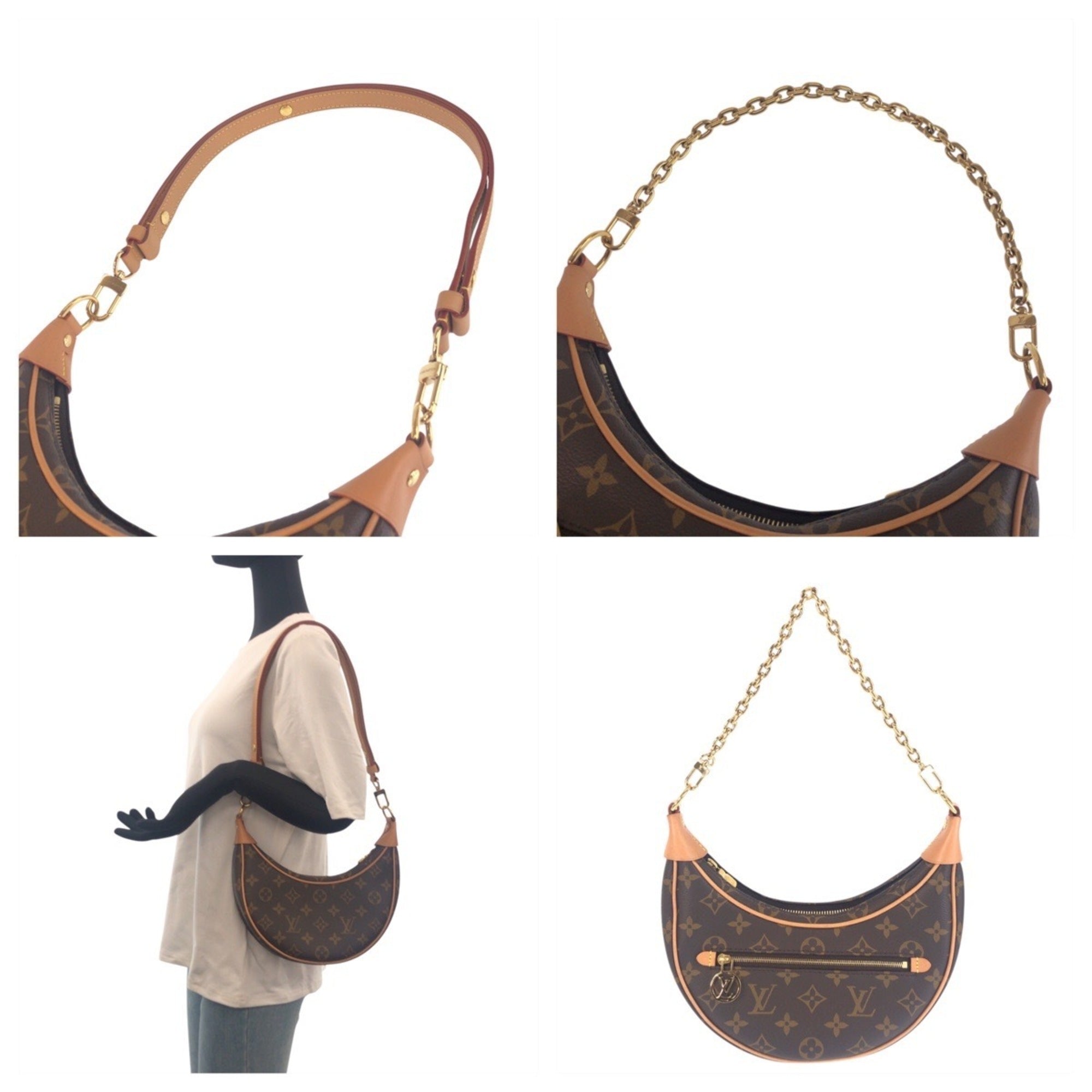 Louis Vuitton Brown Monogram Monogram Handbag Shoulder Bag (Pre-Owned)
