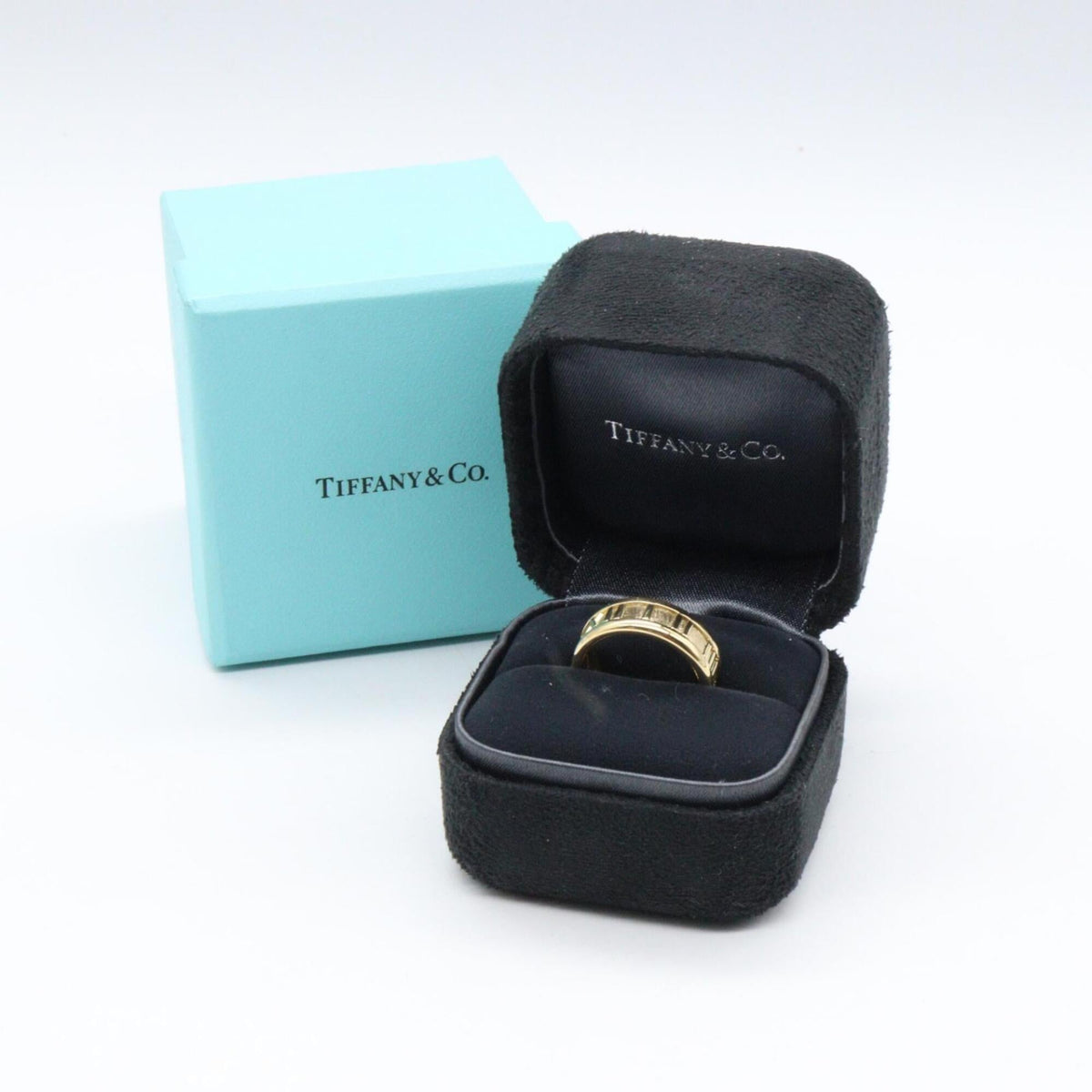 Tiffany Gold Yellow Gold (18K) Band Ring (Pre-Owned)
