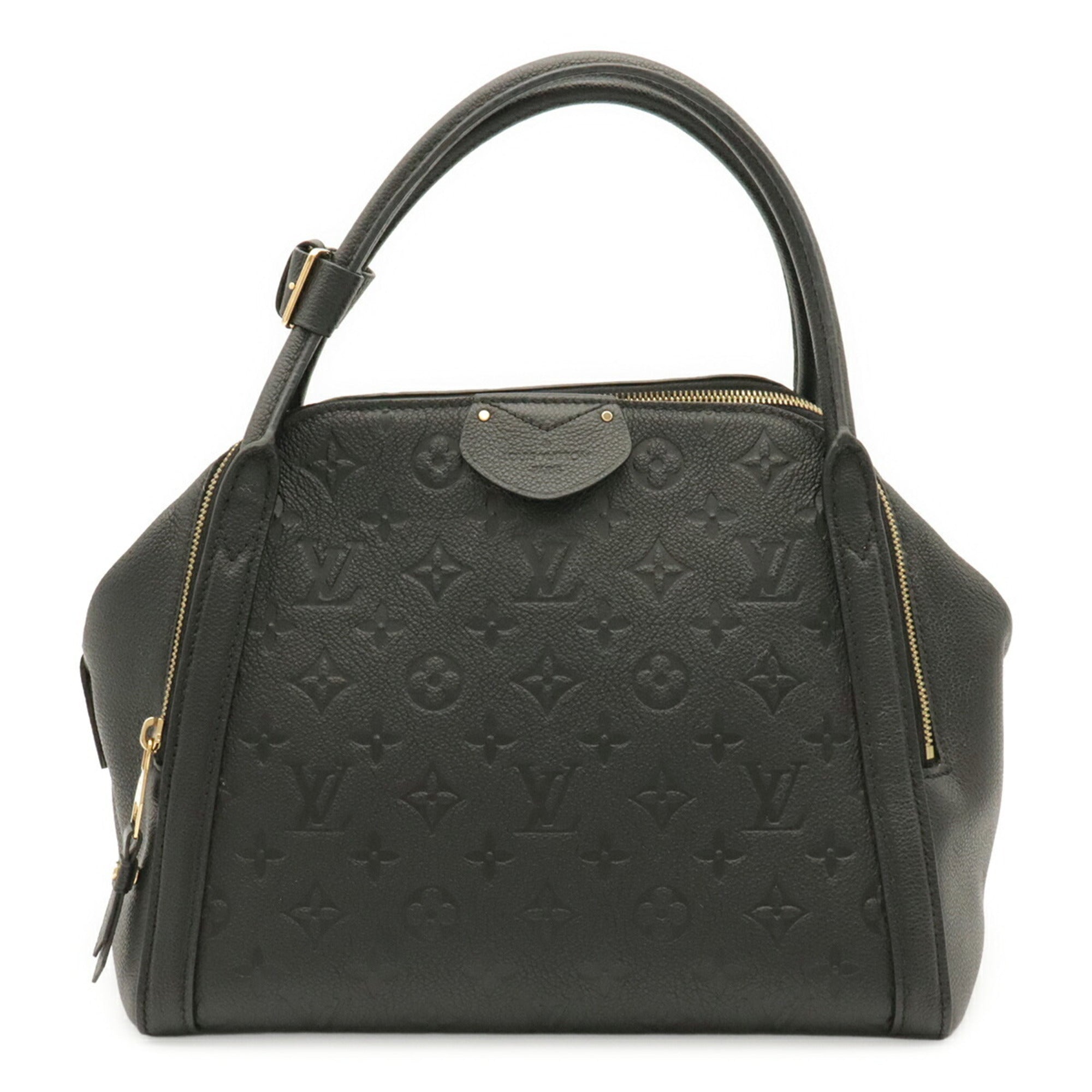 Louis Vuitton Noir Monogram Empreinte Leather Handbag Tote Bag (Pre-Owned)