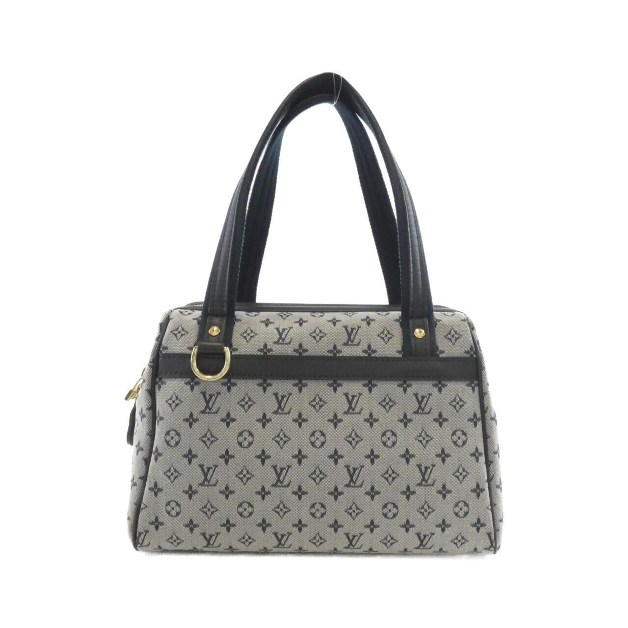 Louis Vuitton Blue Canvas Handbag (Pre-Owned)
