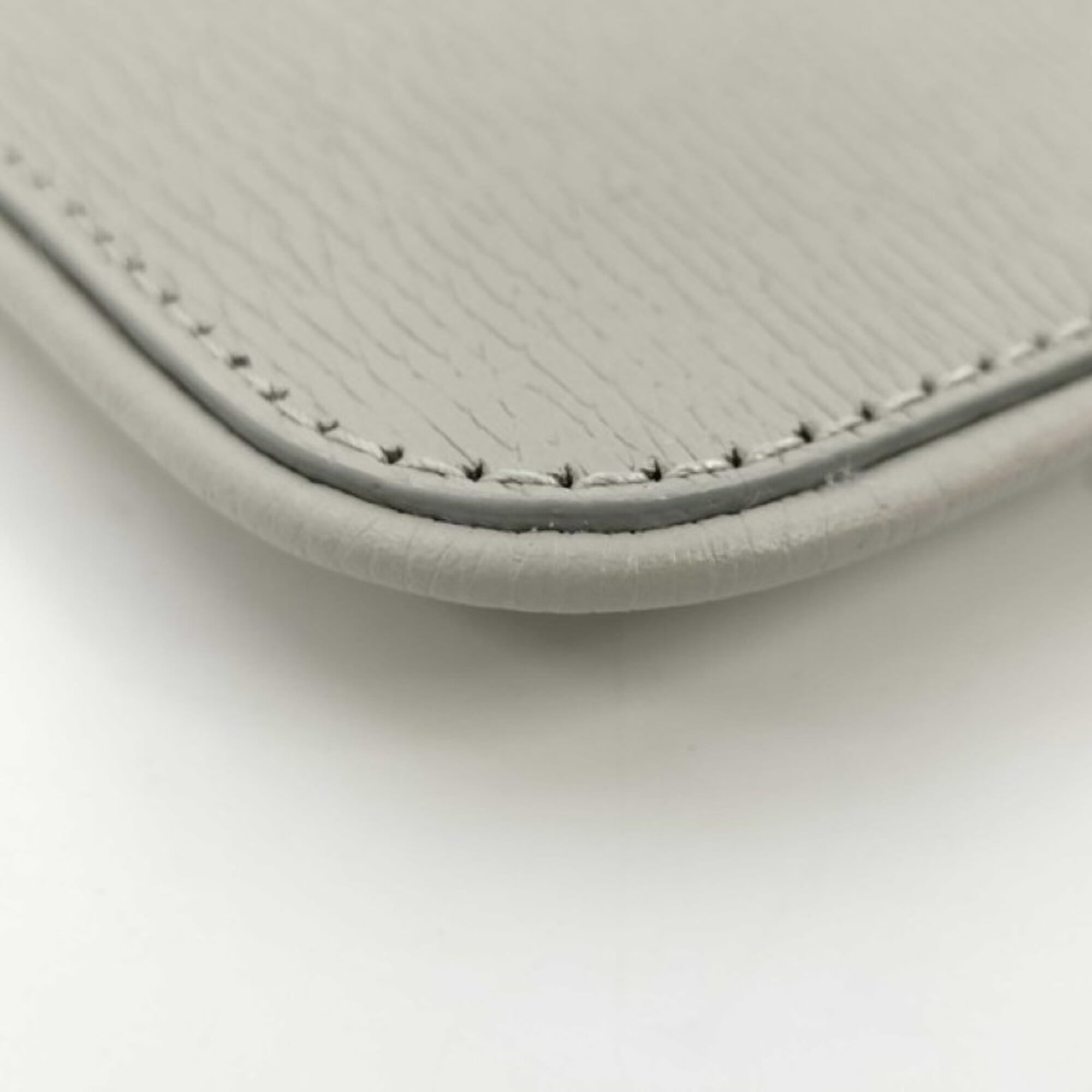 Gucci Gray Leather Coin Purse/Coin Case (Pre-Owned)