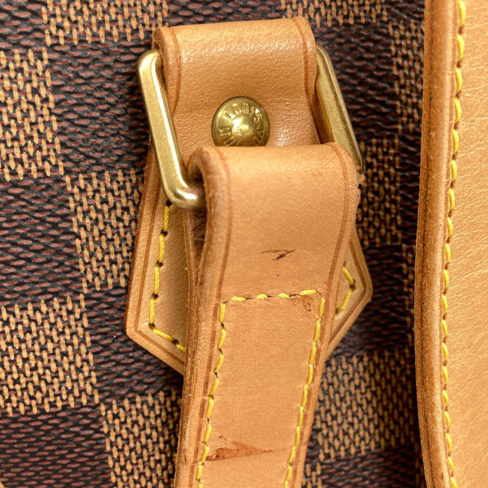 Louis Vuitton Damier Canvas Ebene Damier Canvas Tote Bag (Pre-Owned)