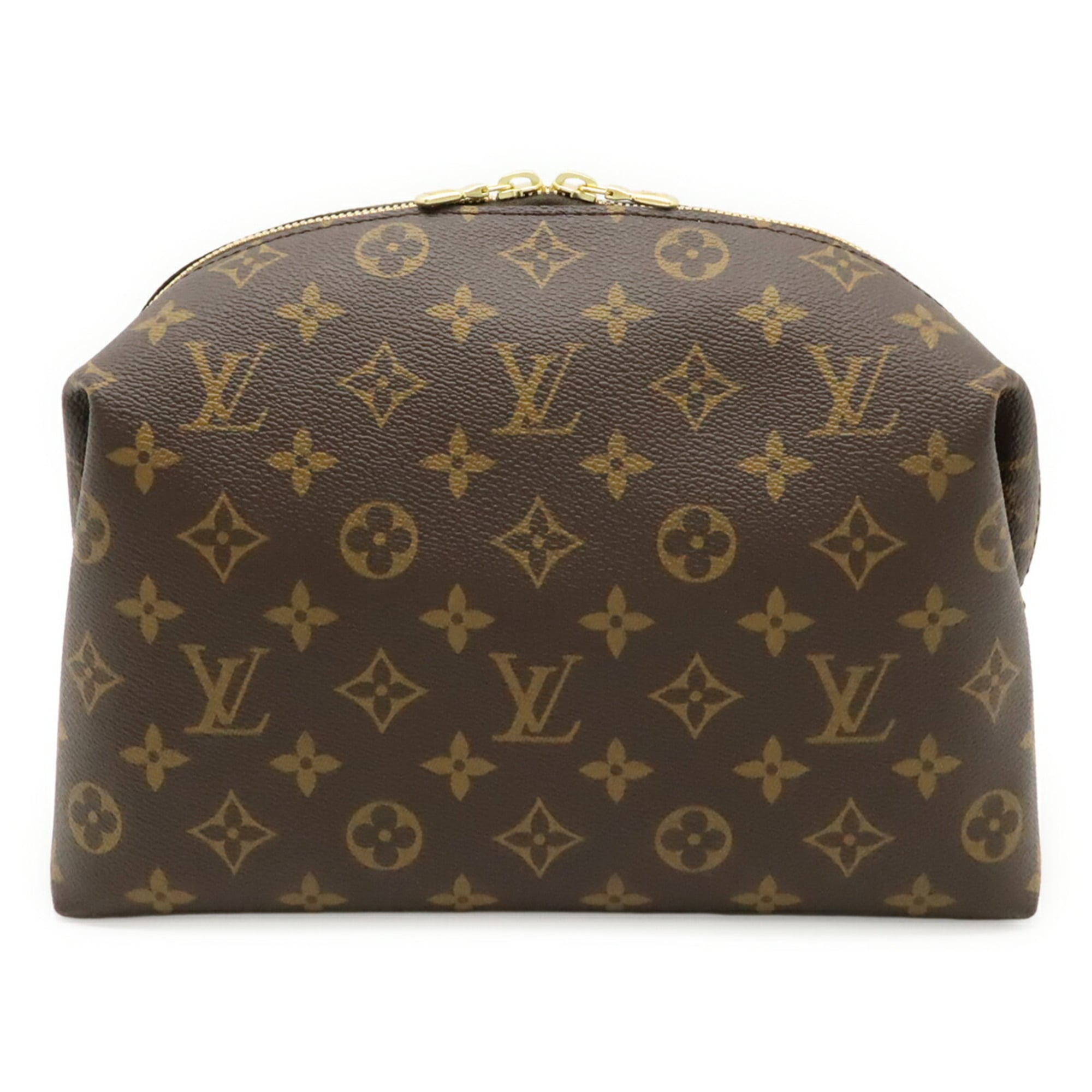 Louis Vuitton Brown Monogram Canvas Pvc Coated Canvas Pochette Pouch (Pre-Owned)