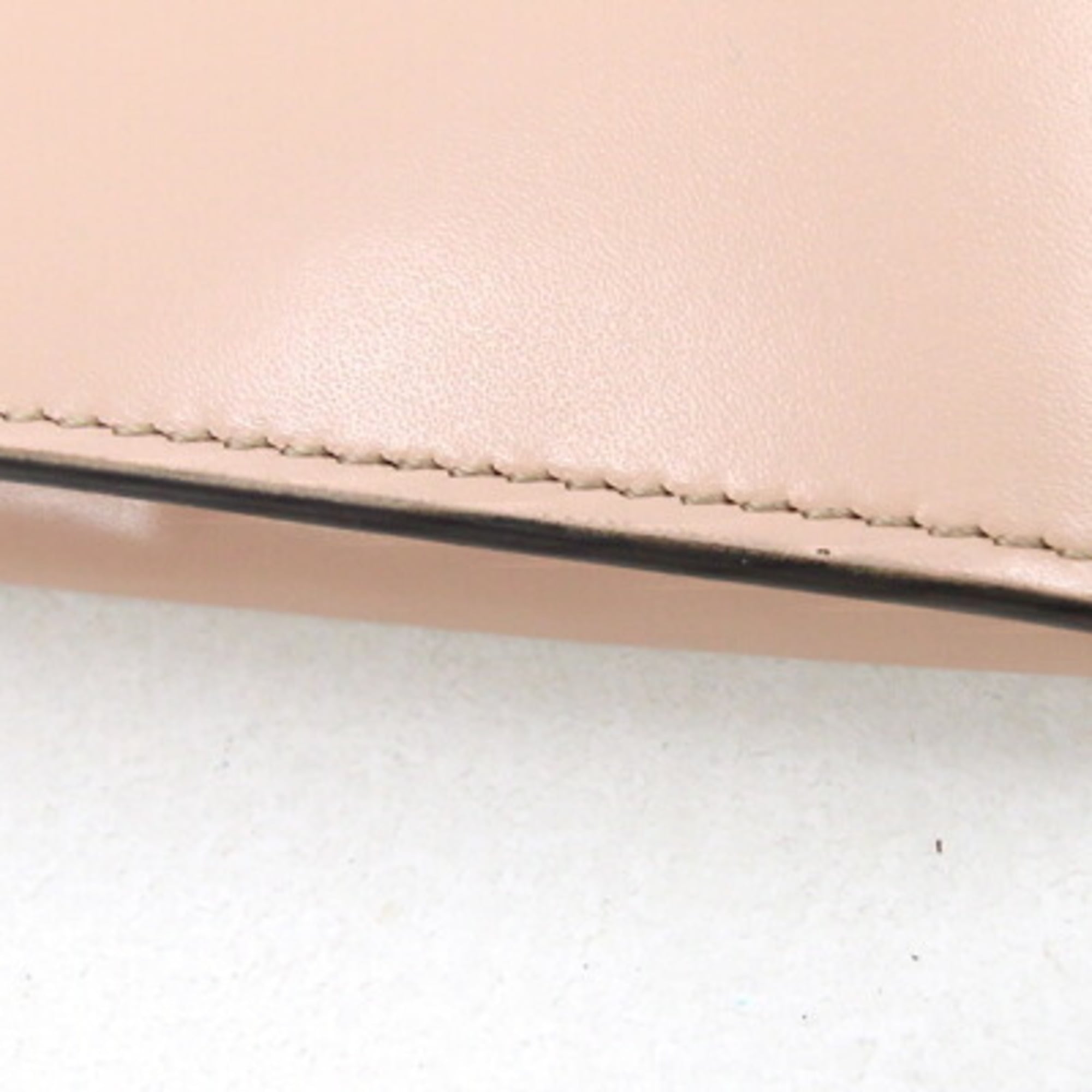 Tod's Light Pink Leather Clutch Bag (Pre-Owned)