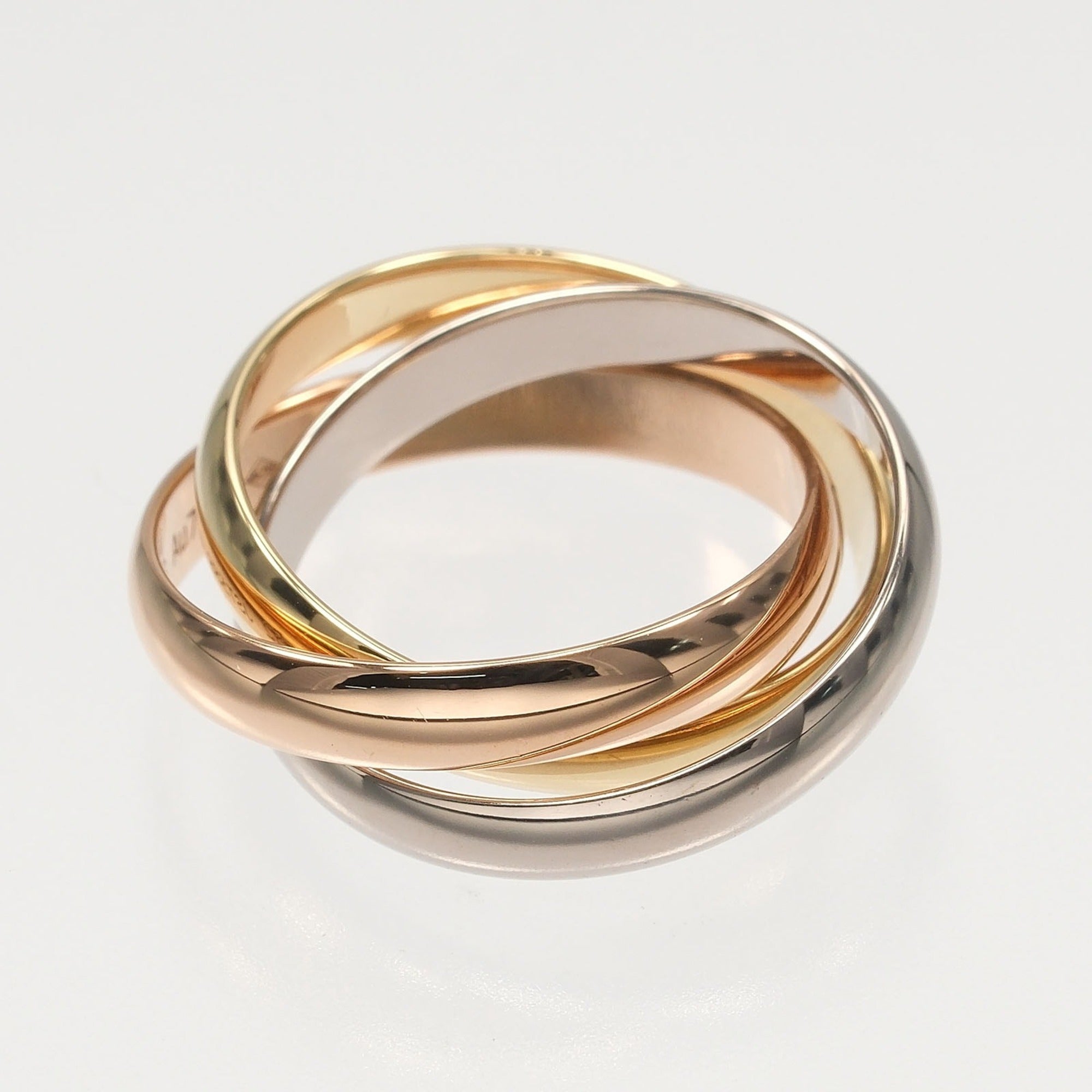 Cartier Yellow Gold (18K) Pink Gold (18K) White Gold (18K) Band Ring (Pre-Owned)