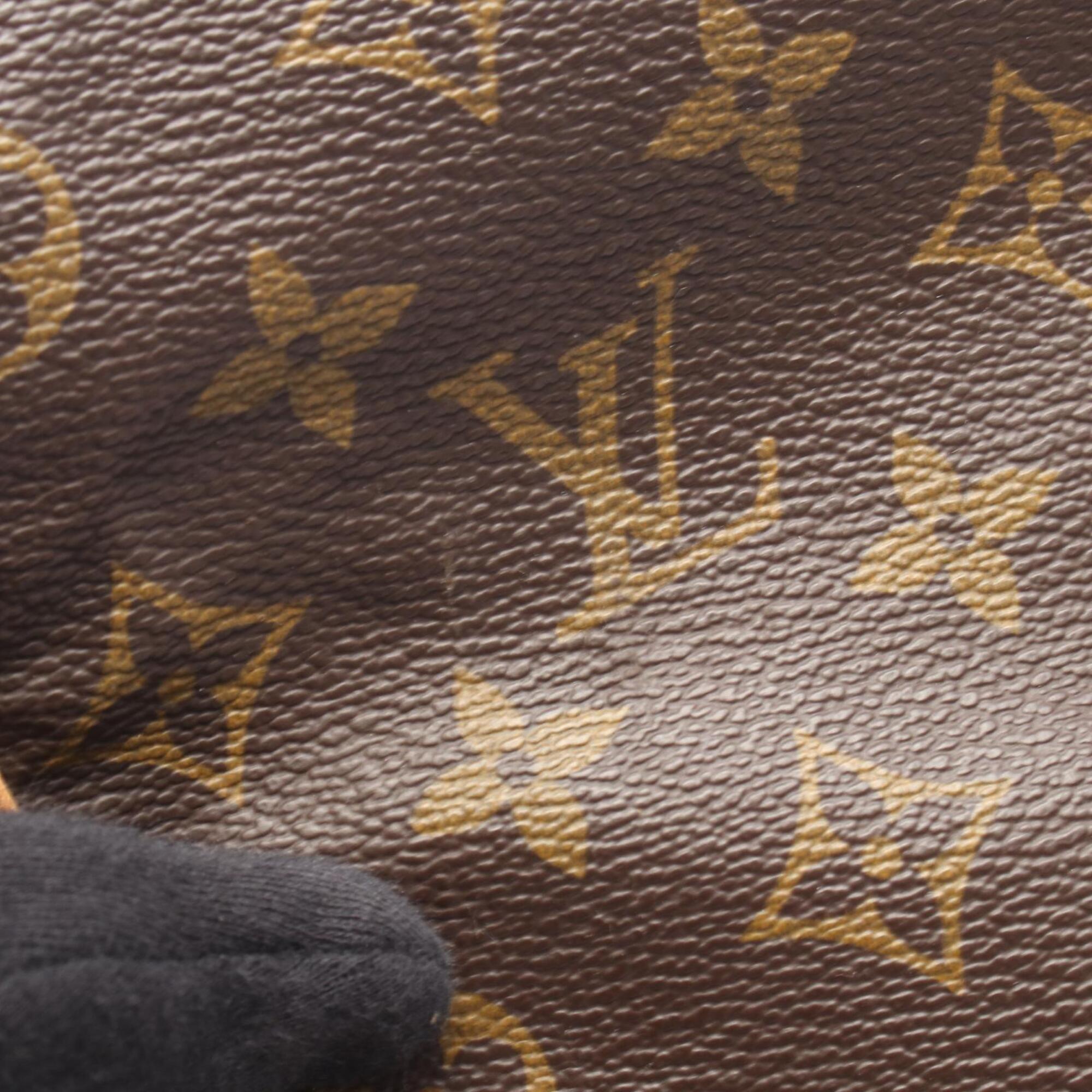 Louis Vuitton Brown Monogram Monogram Leather Handbag (Pre-Owned)