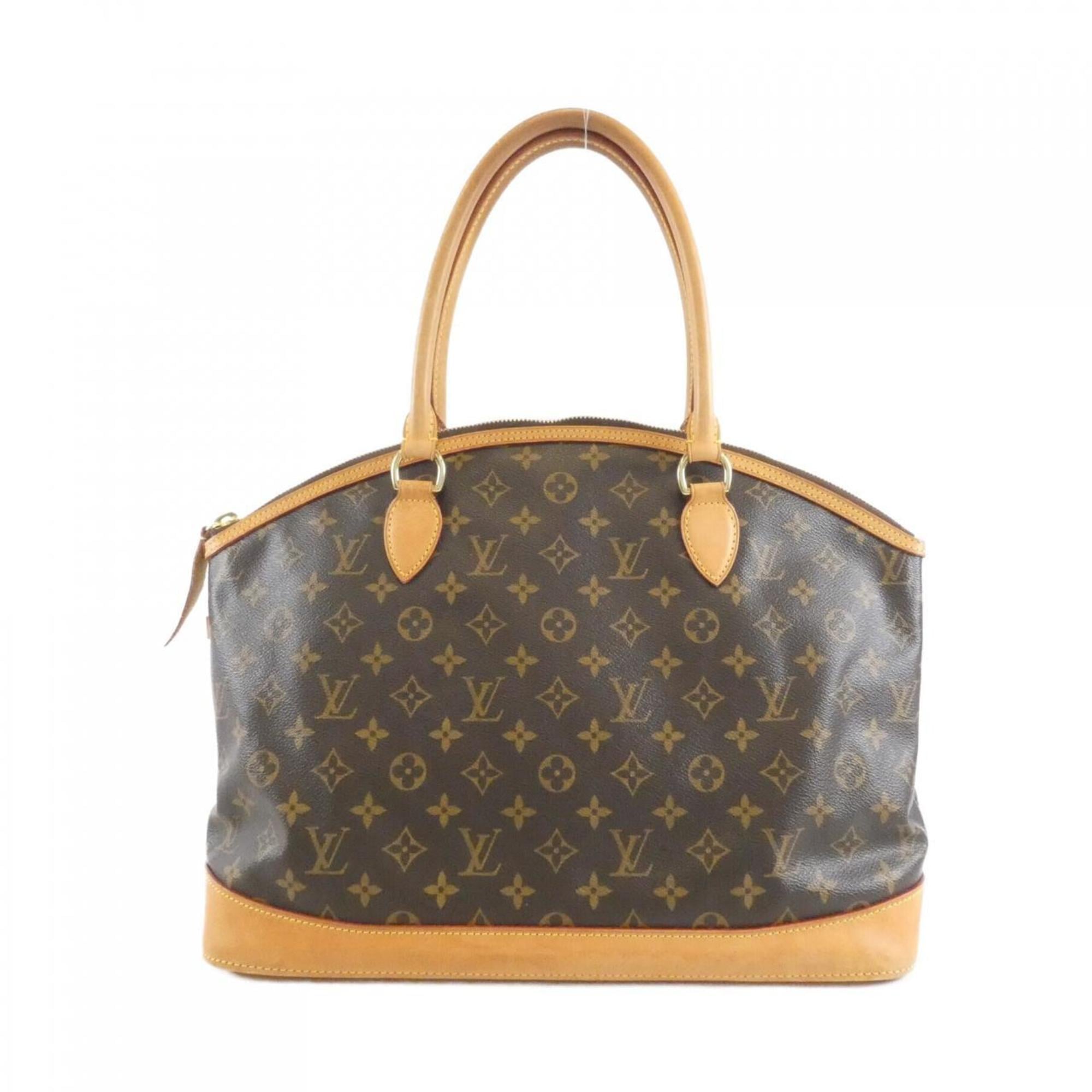 Louis Vuitton Brown Coated Canvas Handbag (Pre-Owned)
