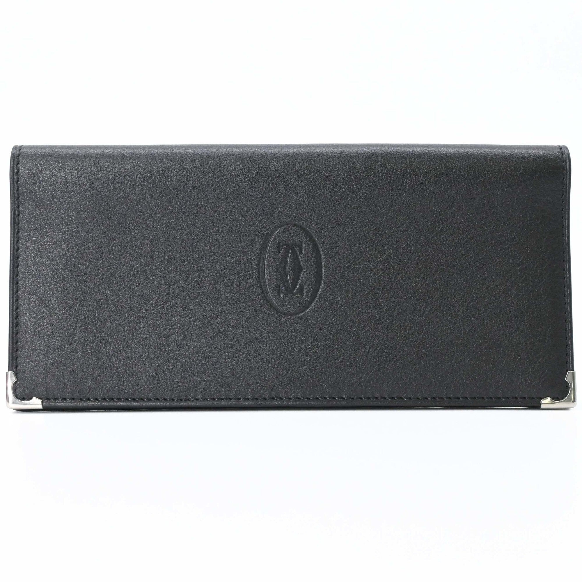 Cartier Black Bordeaux Leather (Pre-Owned)