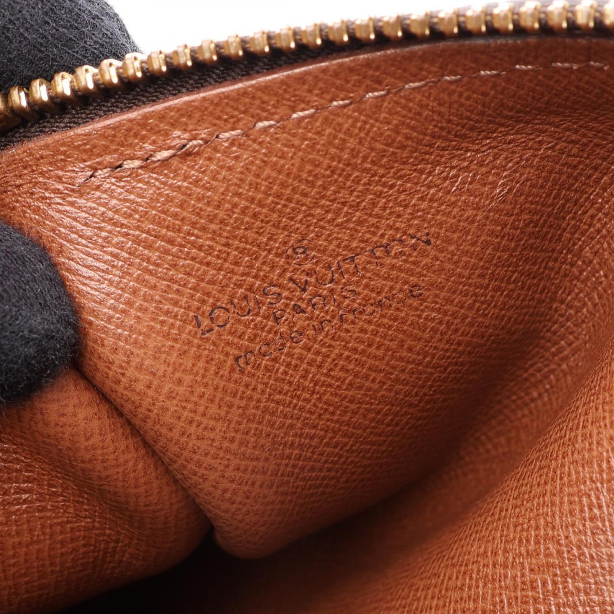 Louis Vuitton Brown Monogram Coated Canvas Handbag (Pre-Owned)
