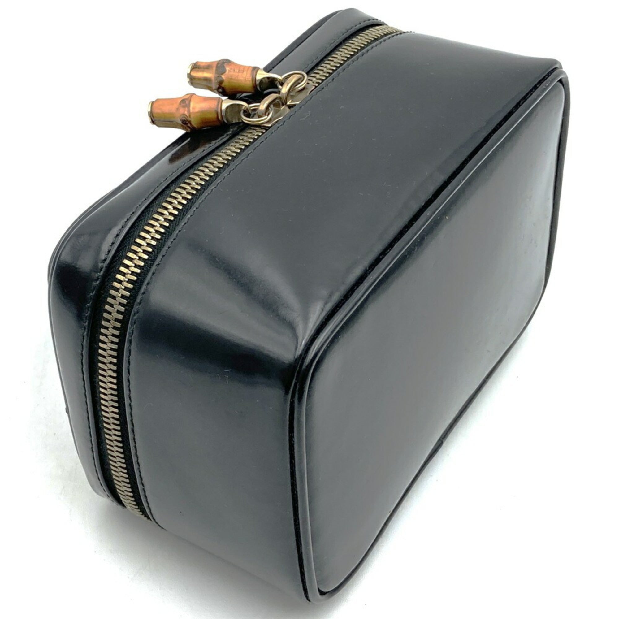 Gucci Leather Vanity Bag (Pre-Owned)