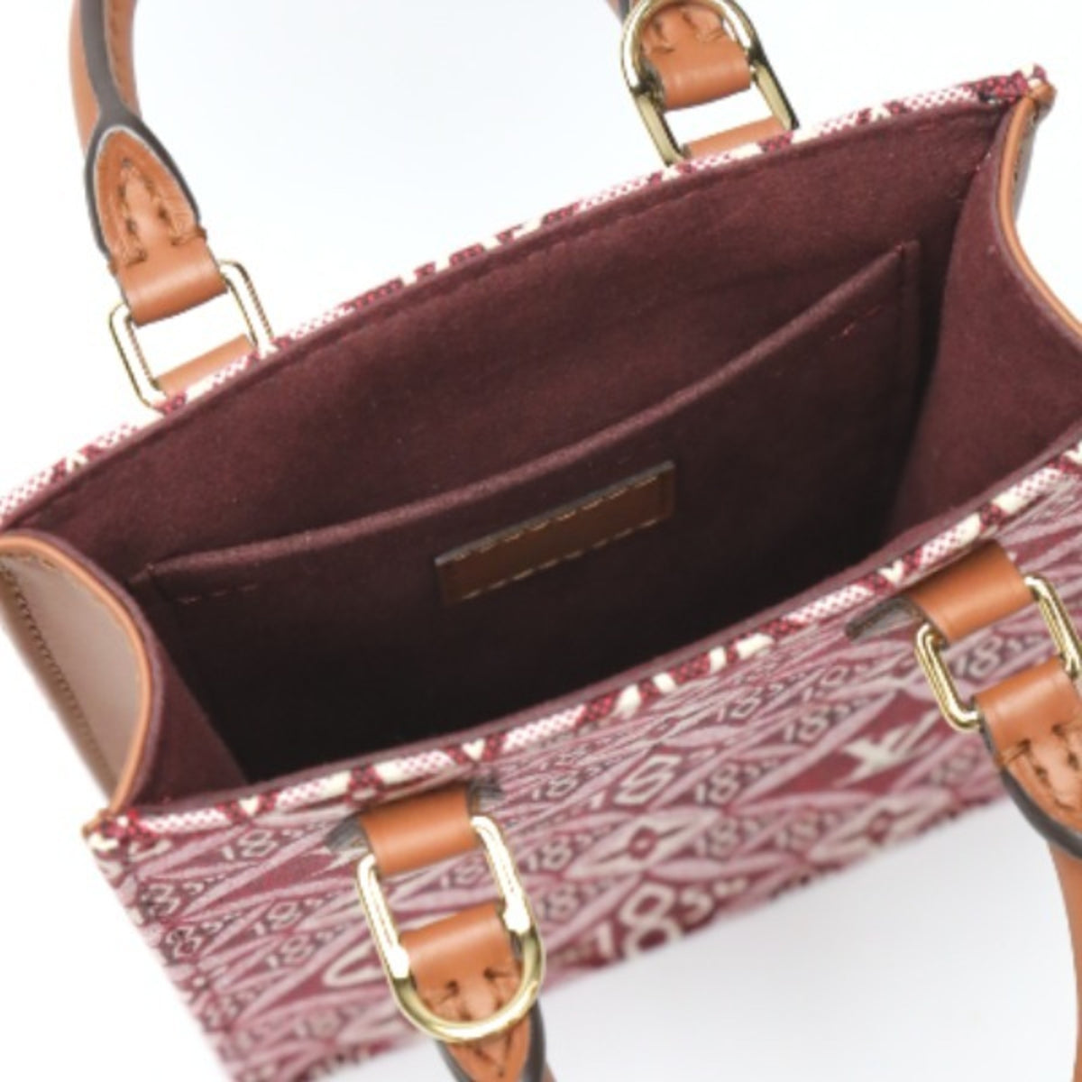 Louis Vuitton Red Color Leather Shoulder Bag (Pre-Owned)