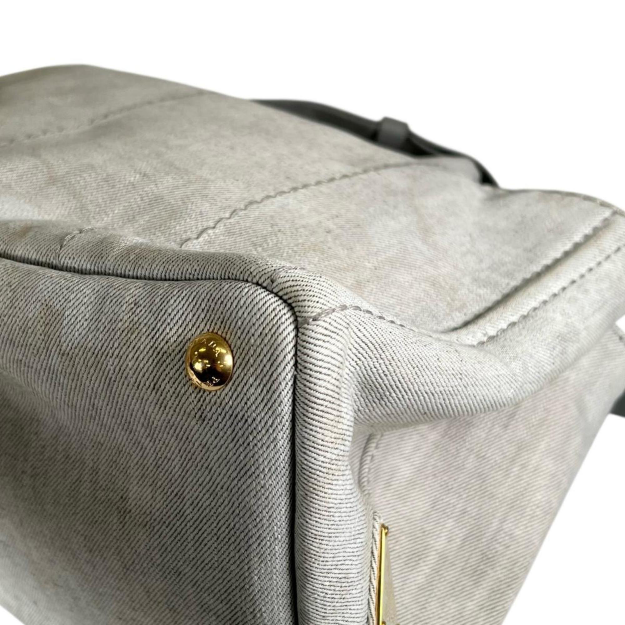 Prada Denim Tote Bag (Pre-Owned)
