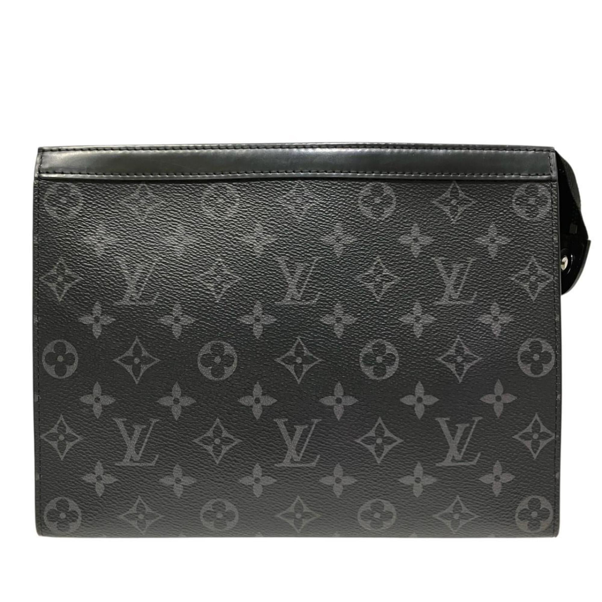 Louis Vuitton Monogram Eclipse Black Monogram Eclipse Pochette (Pre-Owned)