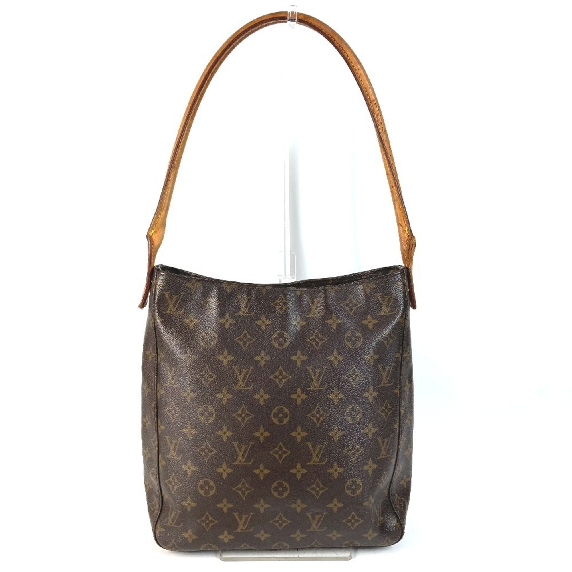Louis Vuitton Brown Monogram Handbag Shoulder Bag (Pre-Owned)