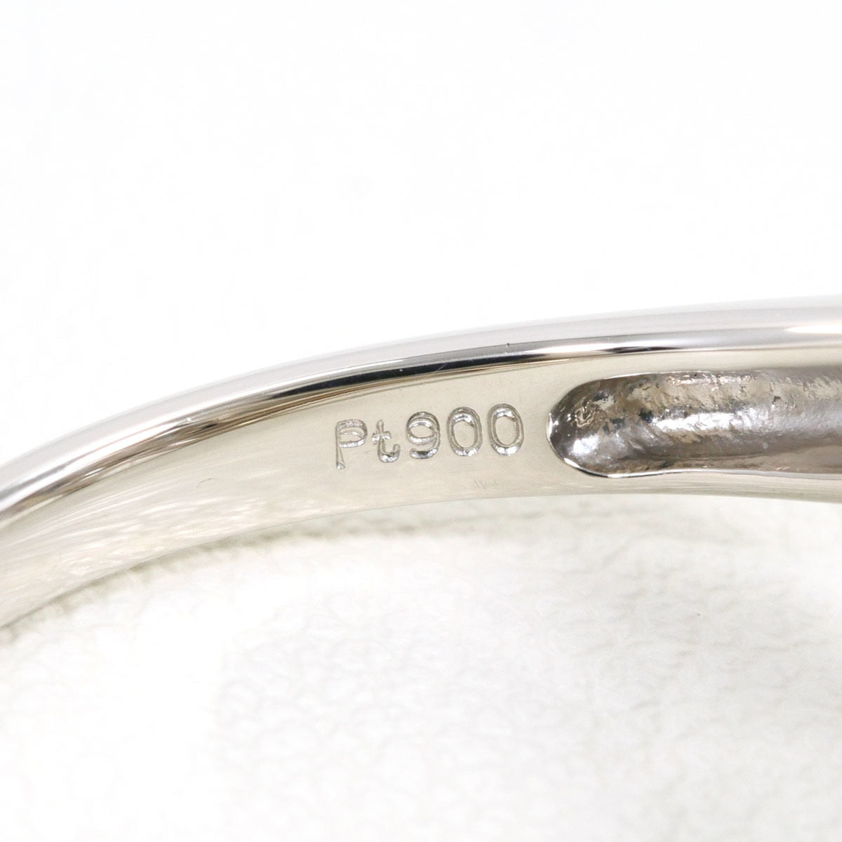 Unbranded Blue Platinum Platinum 900 Band Ring (Pre-Owned)