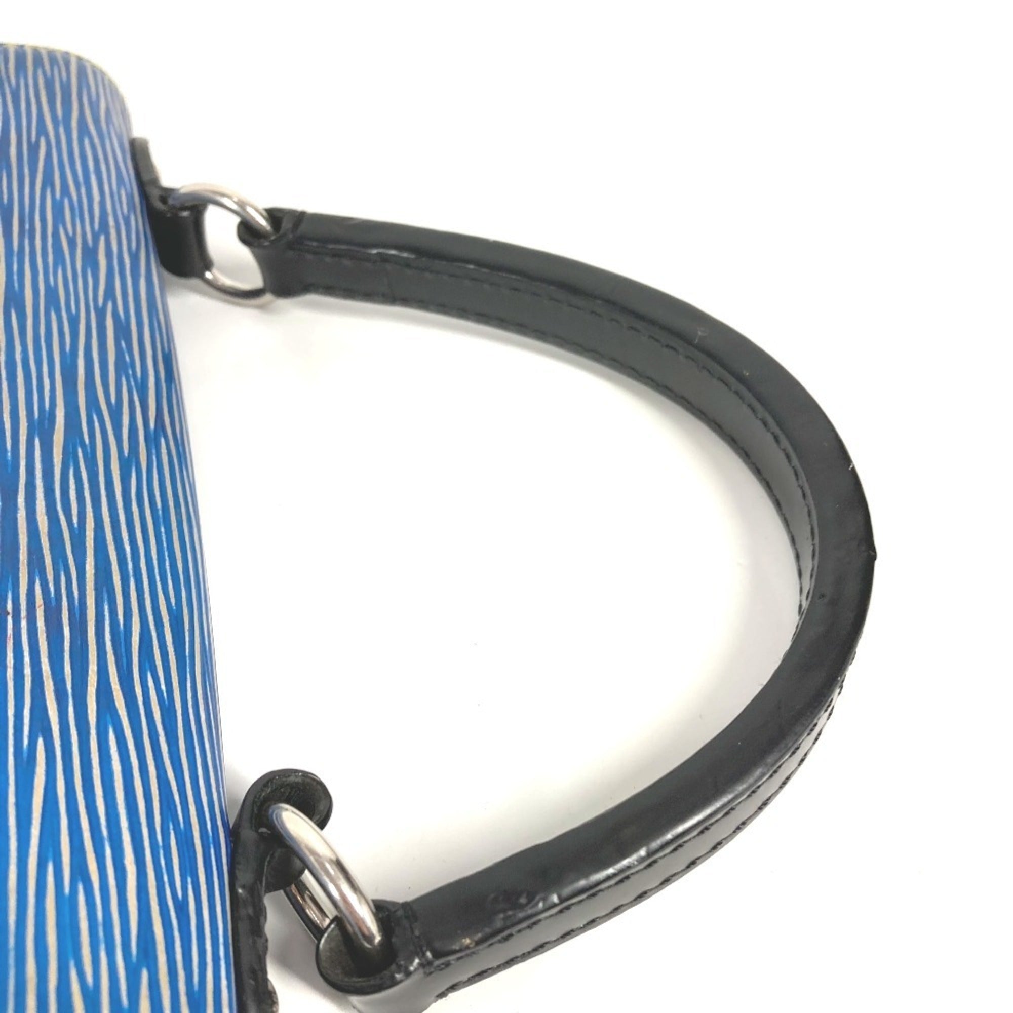 Louis Vuitton Blue Epi Leather Handbag Shoulder Bag (Pre-Owned)