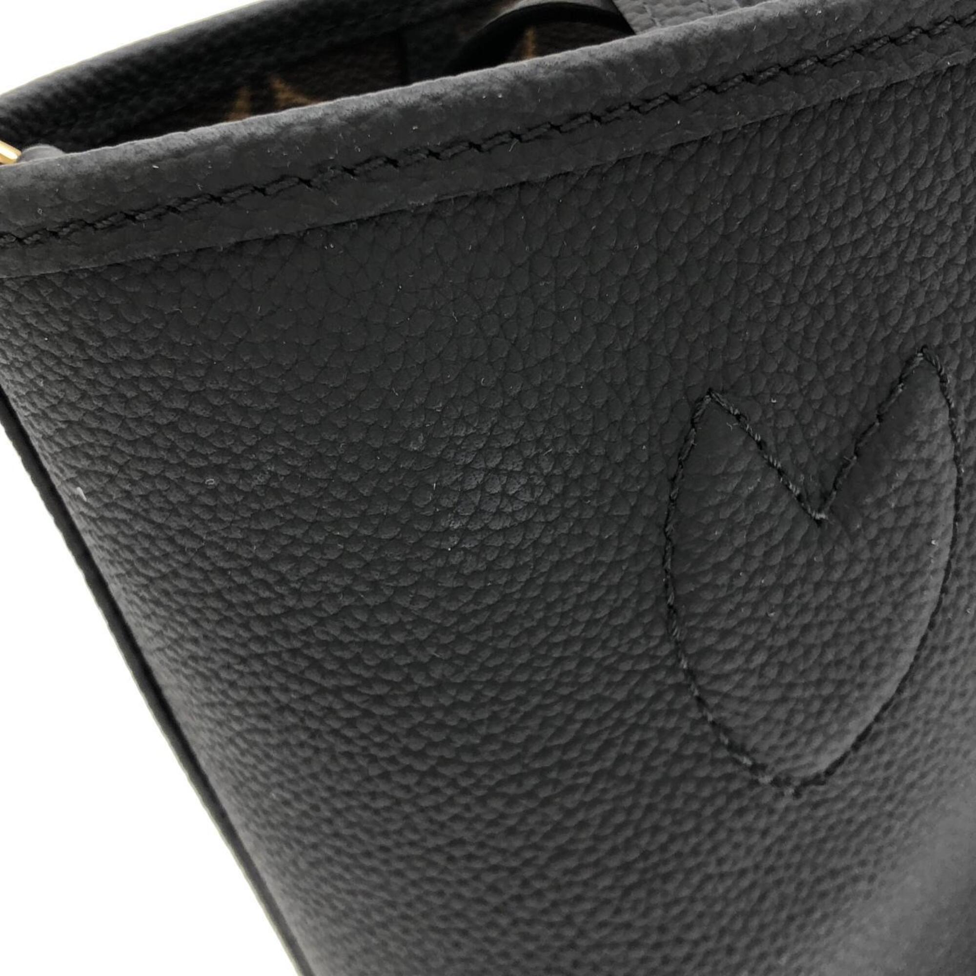 Louis Vuitton Monogram Black Marron Monogram Monogram Leather Handbag (Pre-Owned)