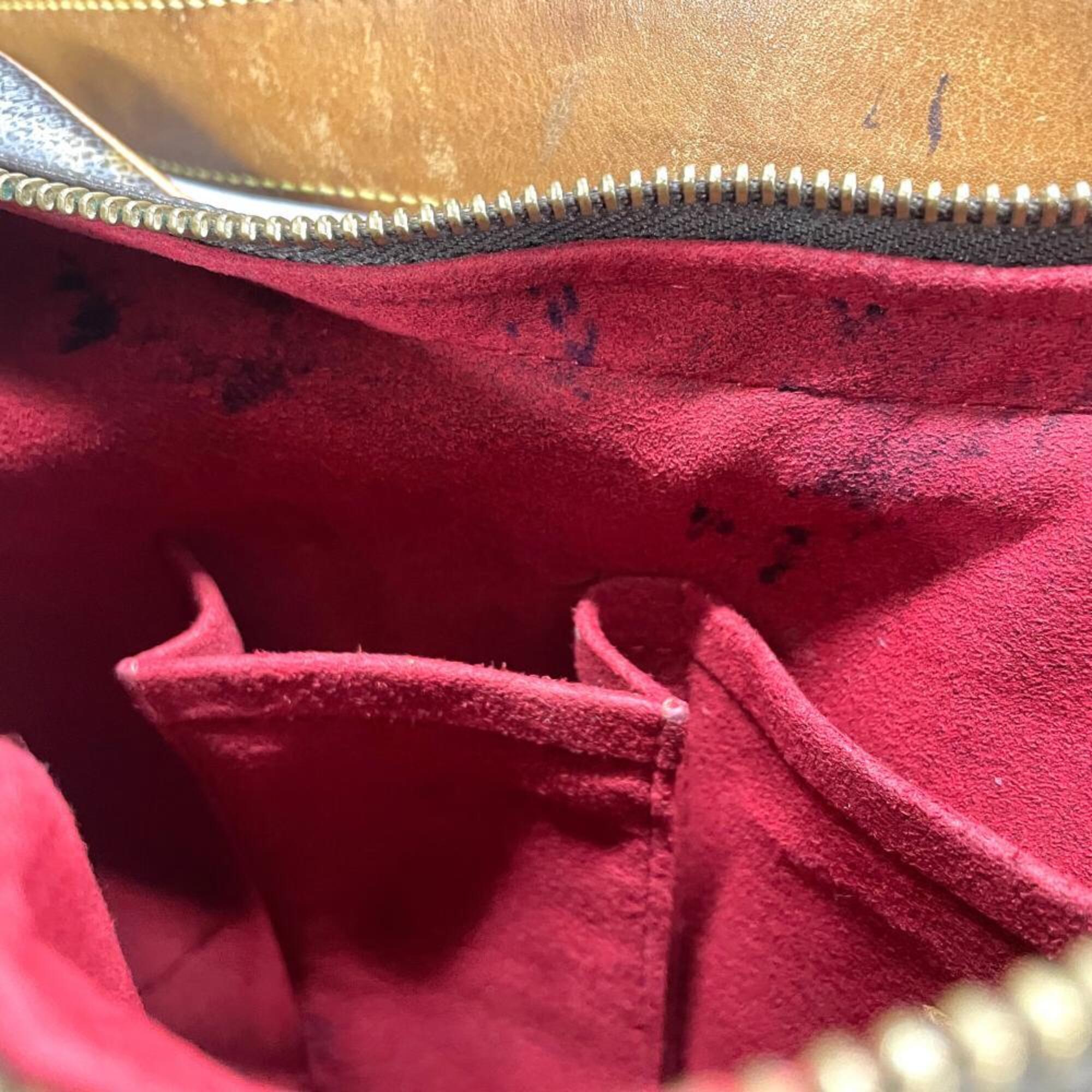 Louis Vuitton Brown Monogram Canvas Shoulder Bag (Pre-Owned)