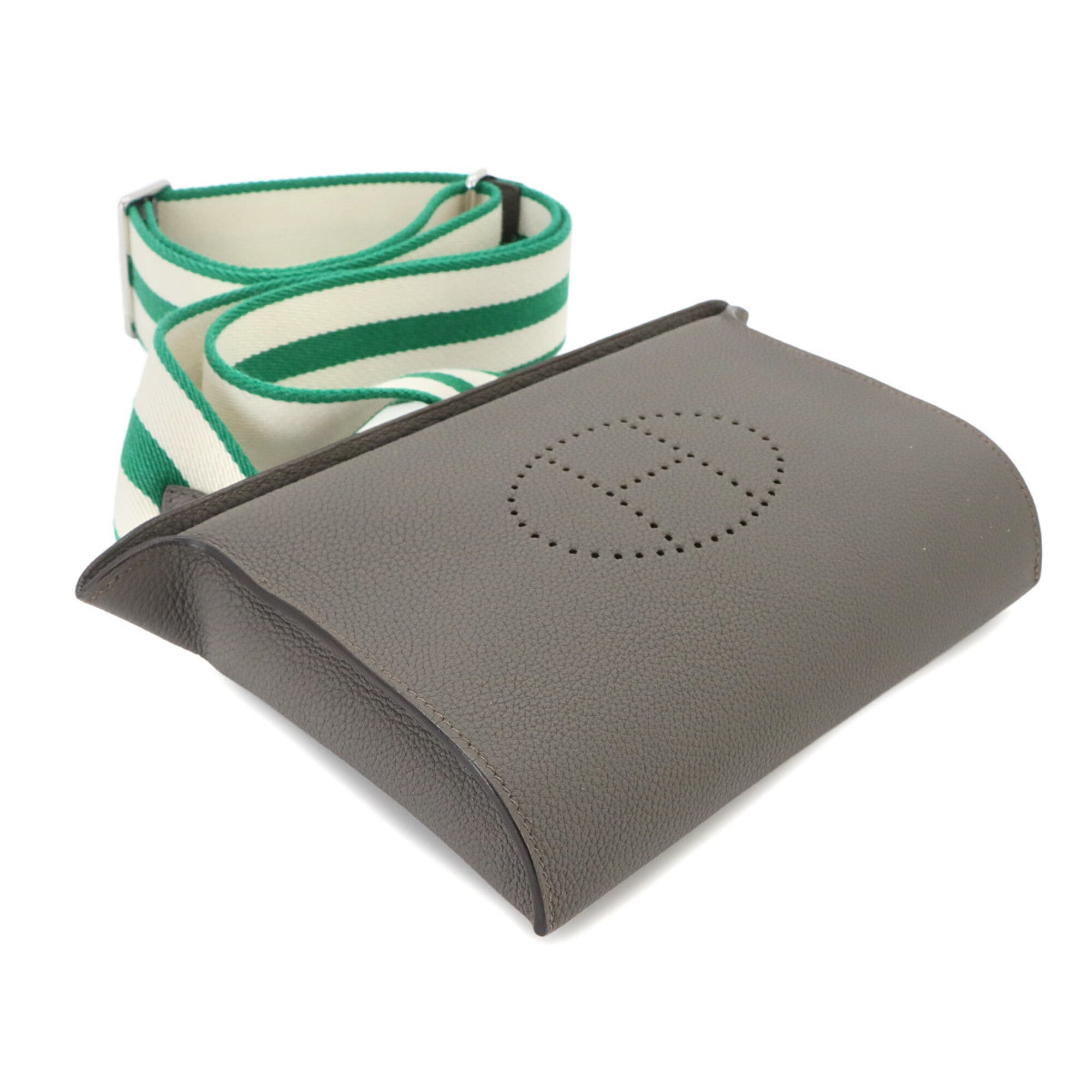 Hermes Etain Togo Leather Shoulder Bag (Pre-Owned)