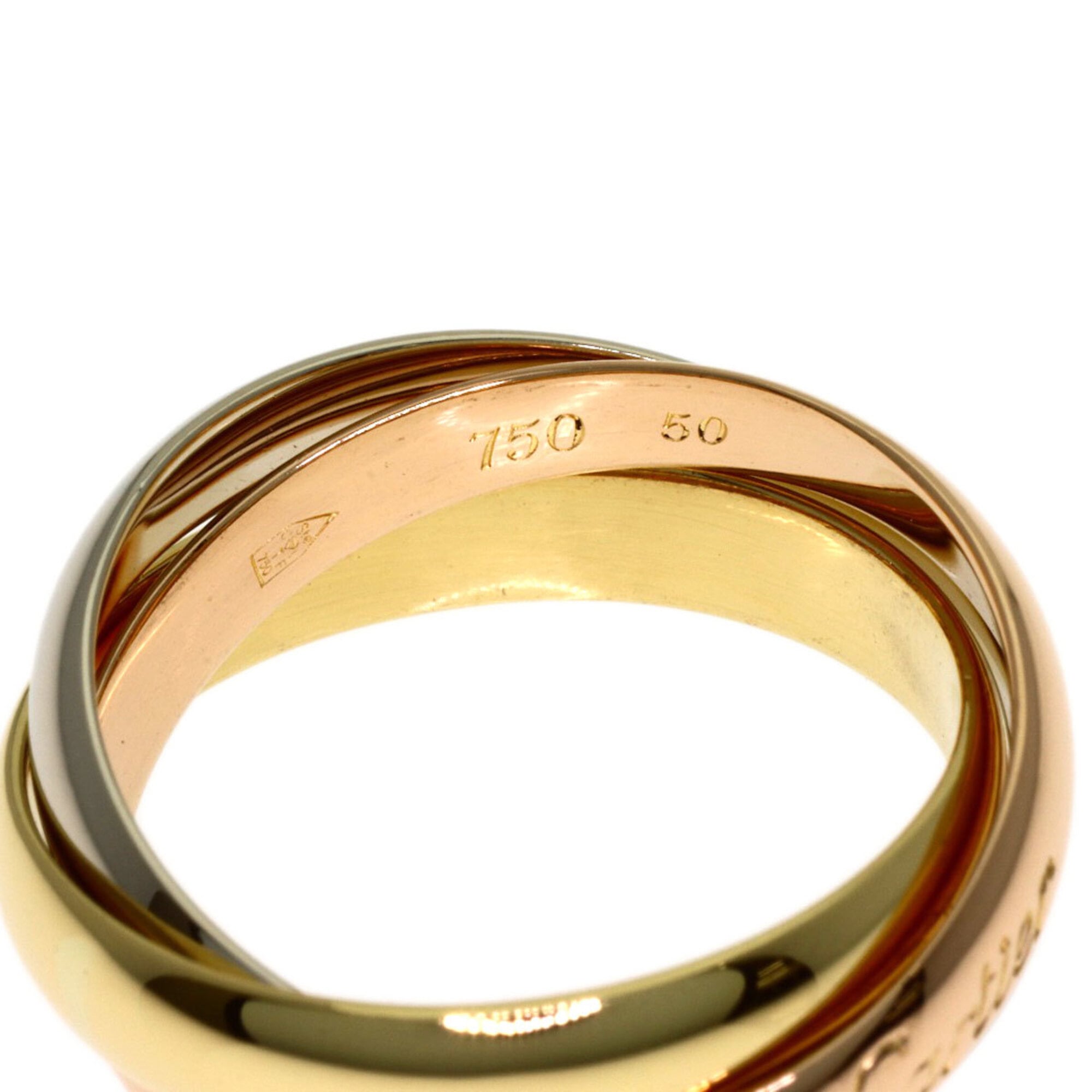 Cartier Yellow Gold (18K) Pink Gold (18K) White Gold (18K) Band Ring (Pre-Owned)