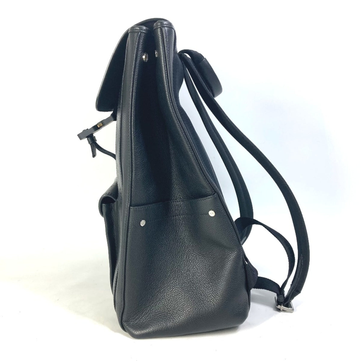 Christian Dior Black Leather Backpack (Pre-Owned)