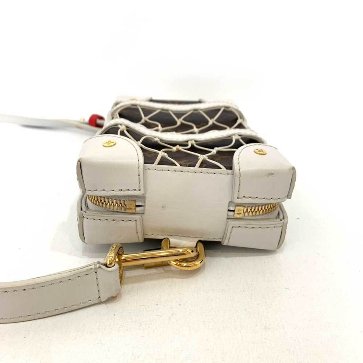 Louis Vuitton Monogram Brown White Monogram Shoulder Bag (Pre-Owned)