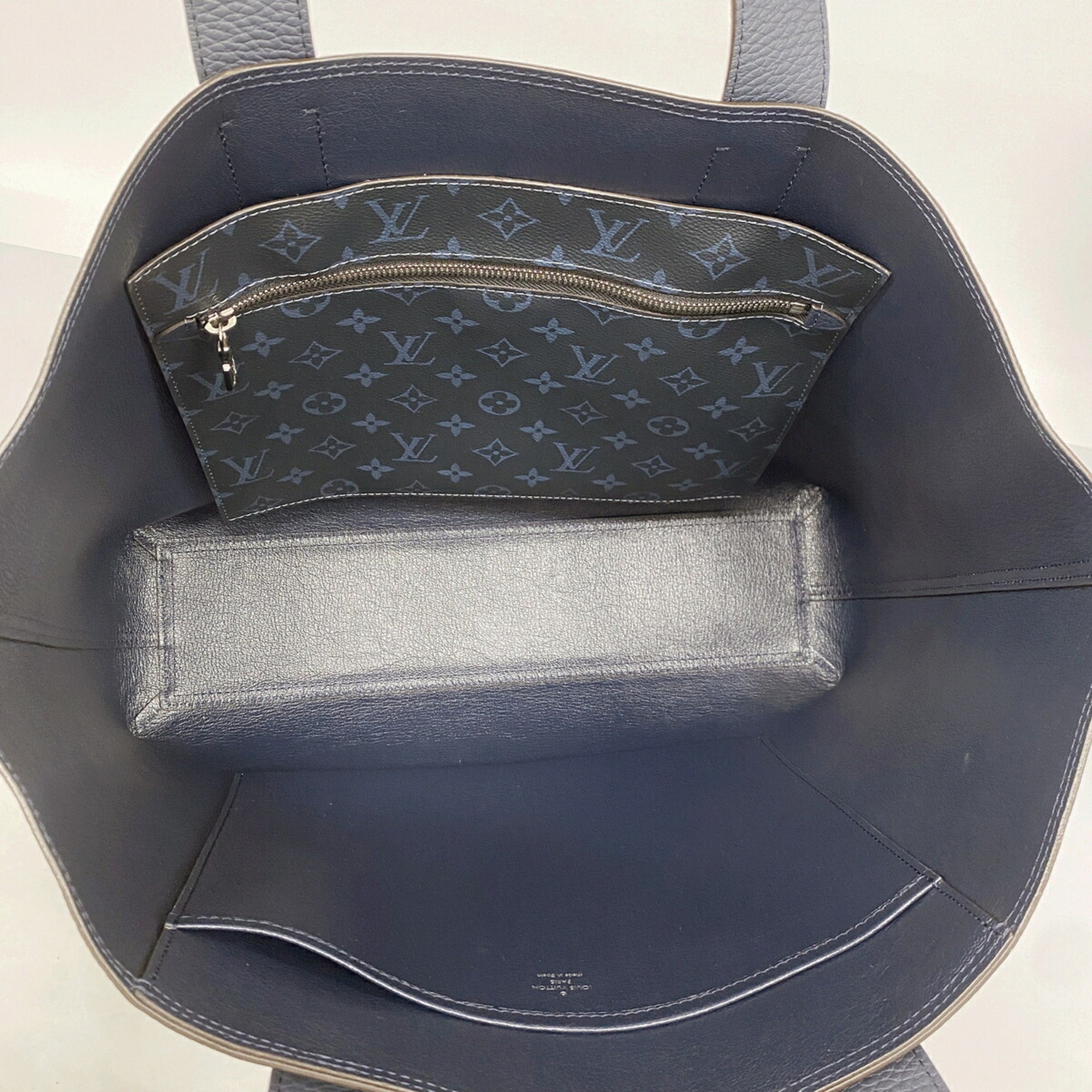 Louis Vuitton Navy Tote Bag (Pre-Owned)