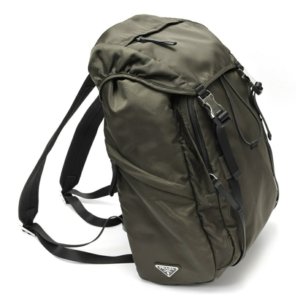 Prada Khaki Mimetico Nylon Backpack (Pre-Owned)