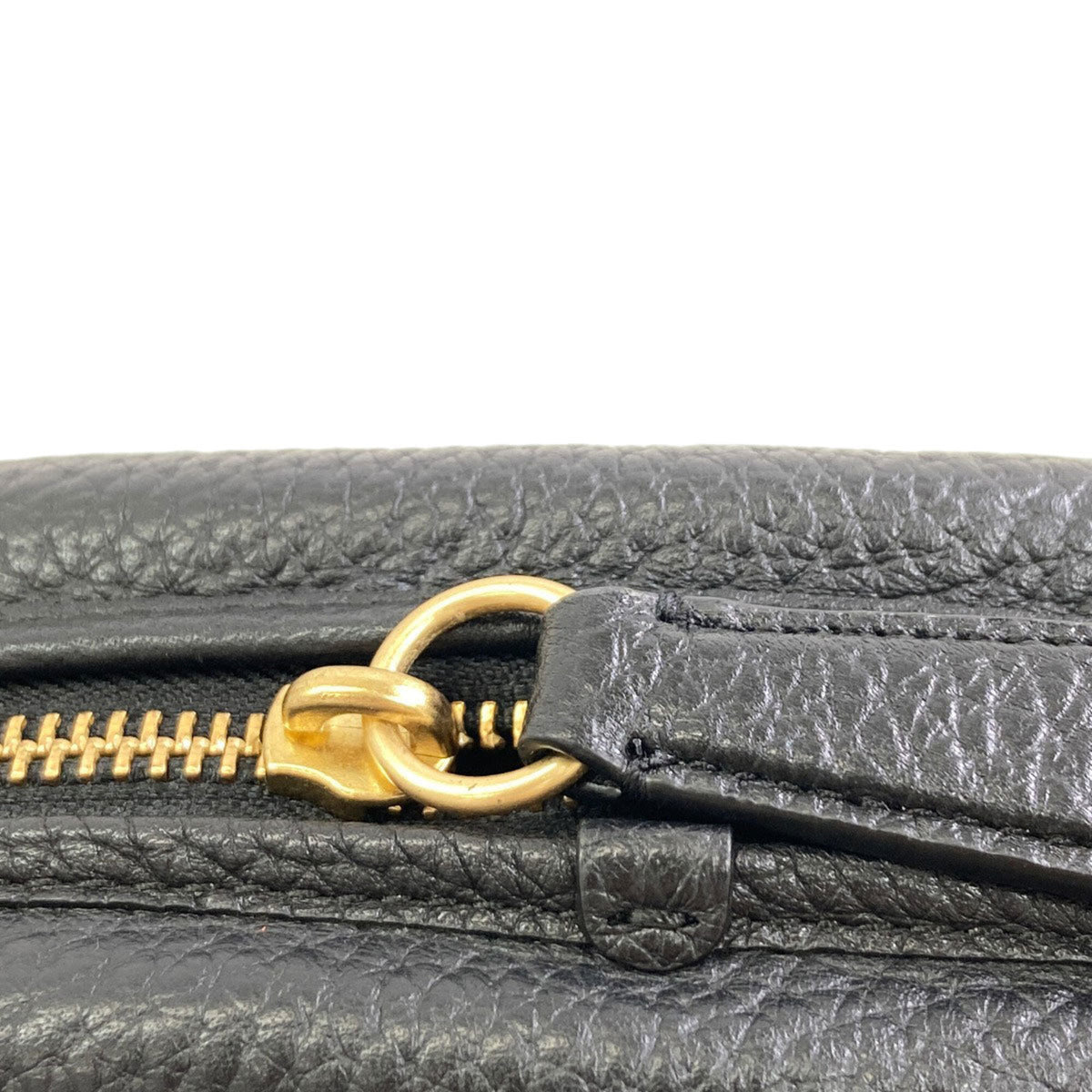 Coach Black Leather Shoulder Bag (Pre-Owned)