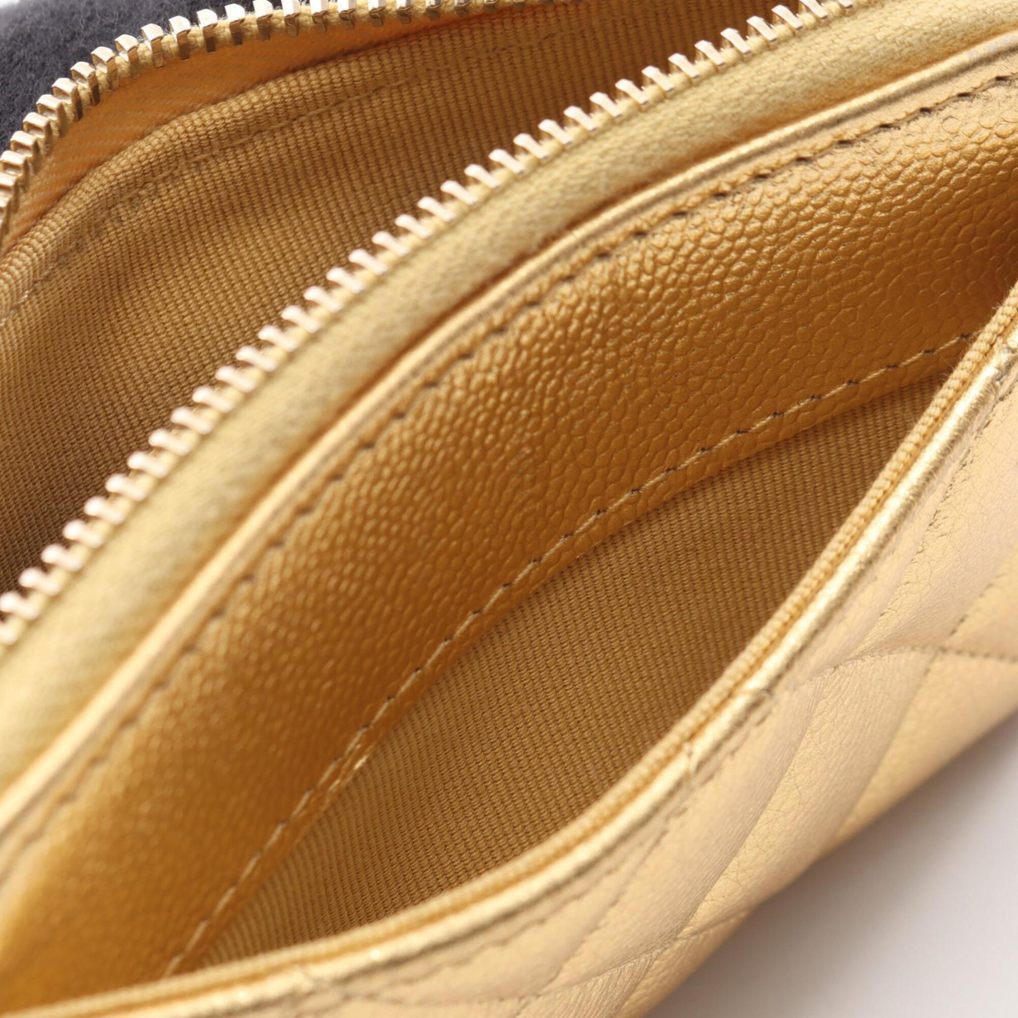 Chanel Grained Calfskin Coin Purse/Coin Case (Pre-Owned)