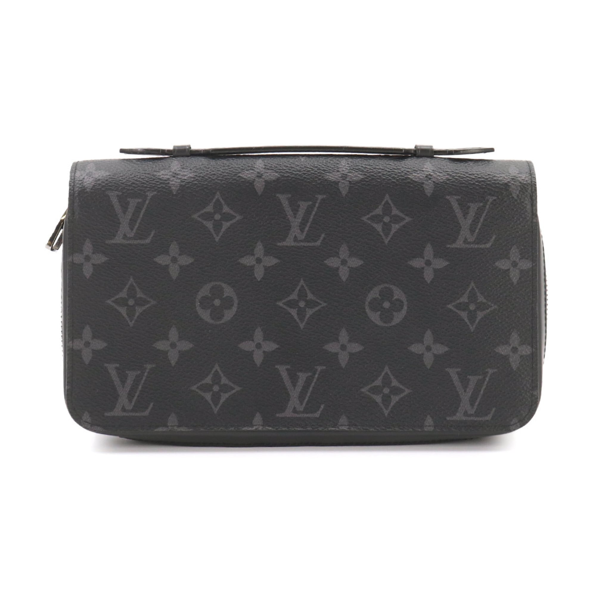 Louis Vuitton Monogram Eclipse Monogram Eclipse Canvas Long Wallet (Bi-Fold) (Pre-Owned)