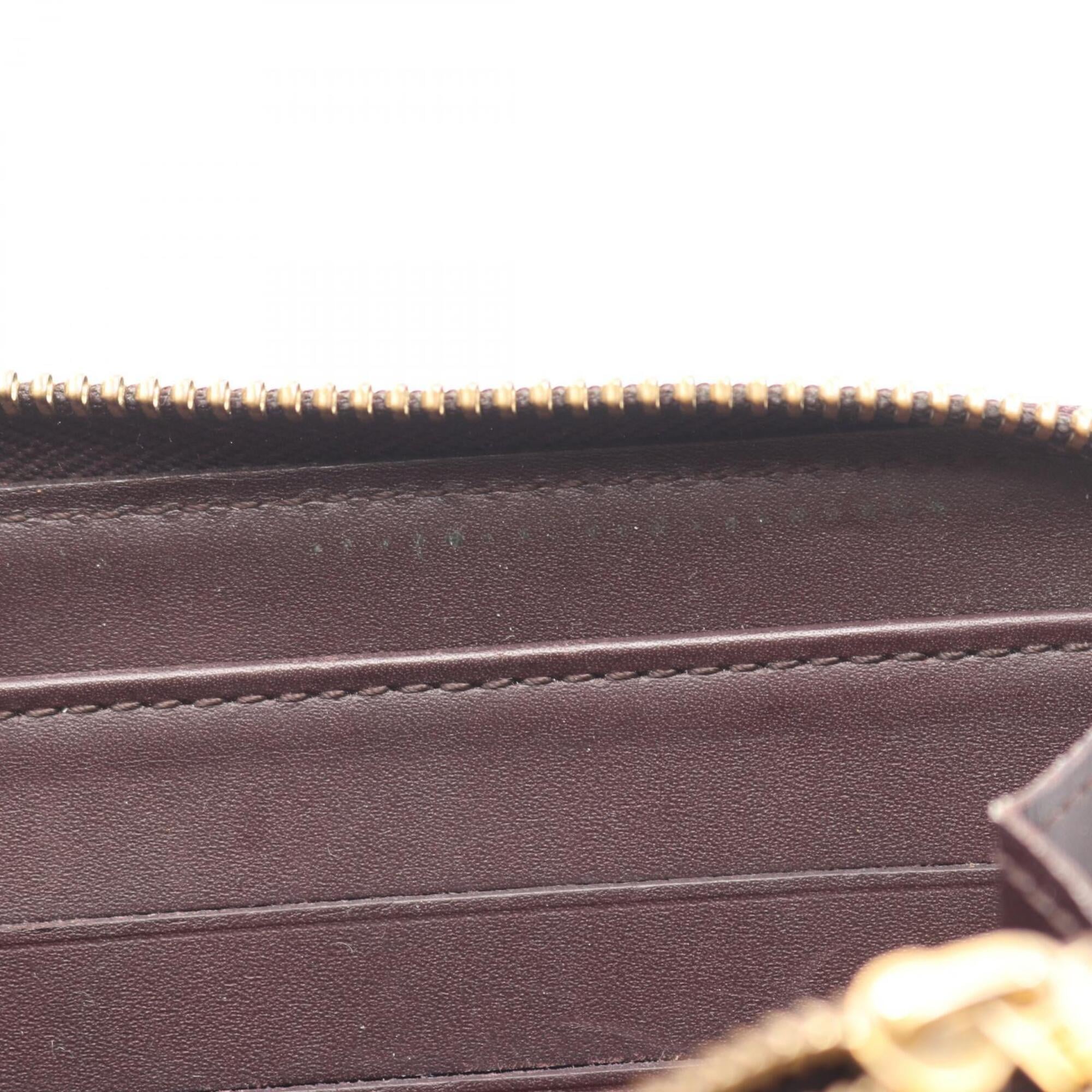 Louis Vuitton Amarante Purple Vernis Long Wallet (Bi-Fold) (Pre-Owned)