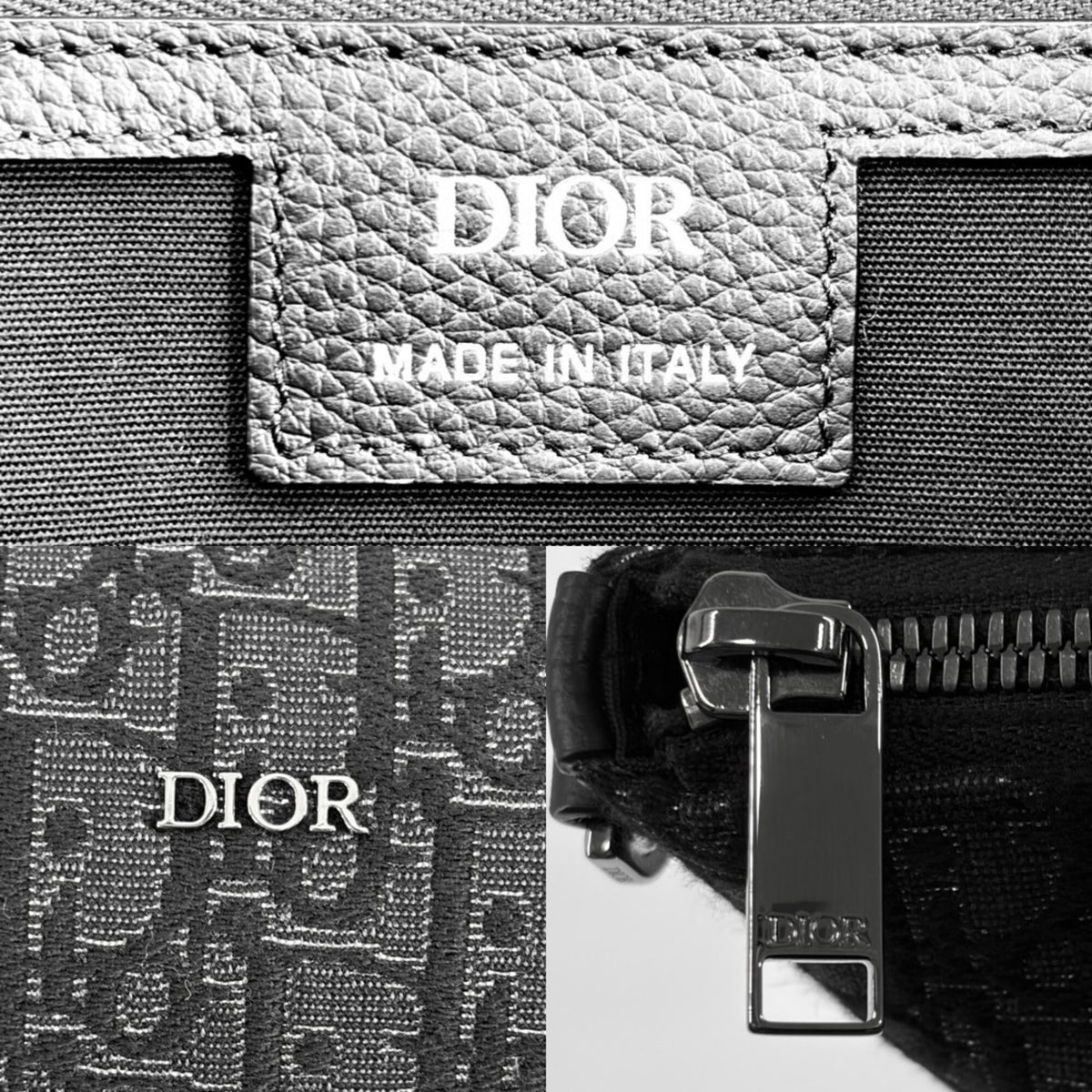 Christian Dior Black Canvas Shoulder Bag (Pre-Owned)