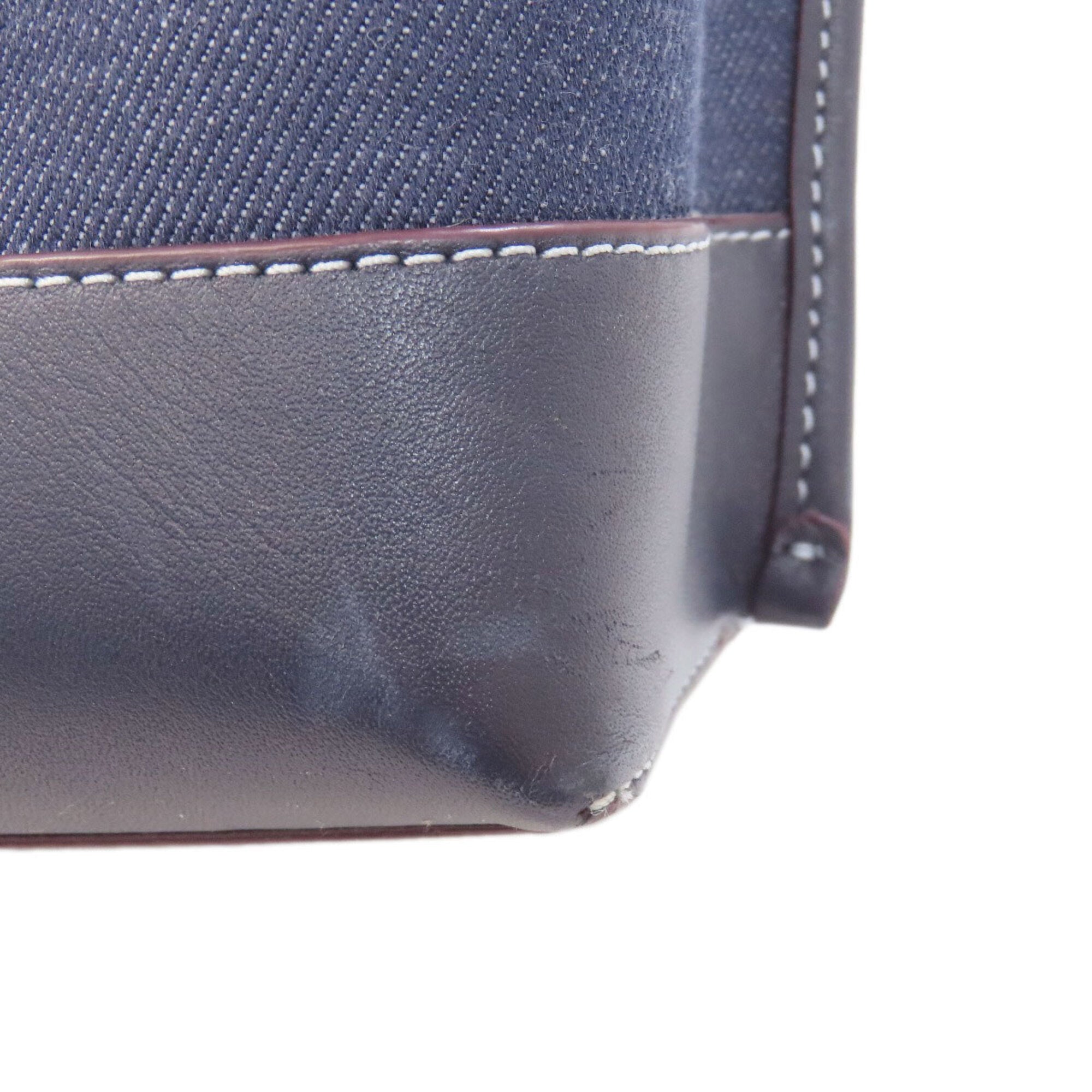 Coach Blue Denim Tote Bag (Pre-Owned)
