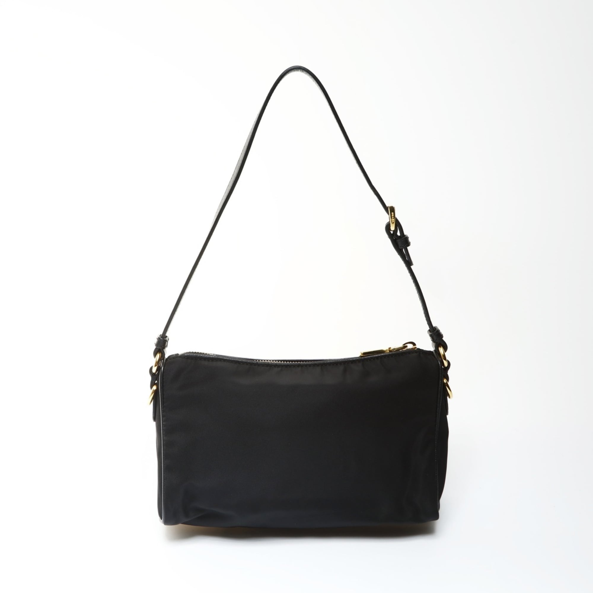 Prada Black Nylon Shoulder Bag (Pre-Owned)