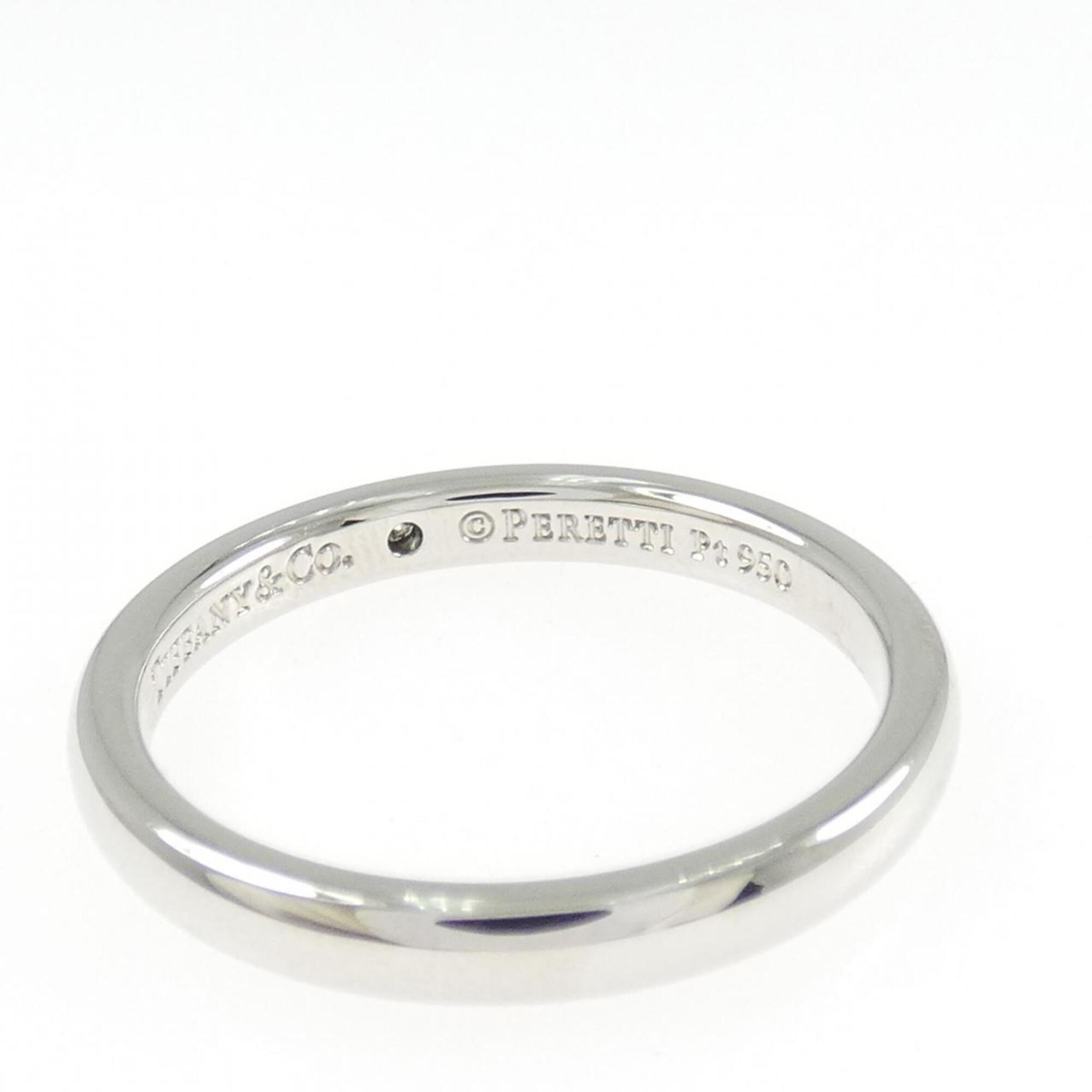 Tiffany Platinum 950 Band Ring (Pre-Owned)