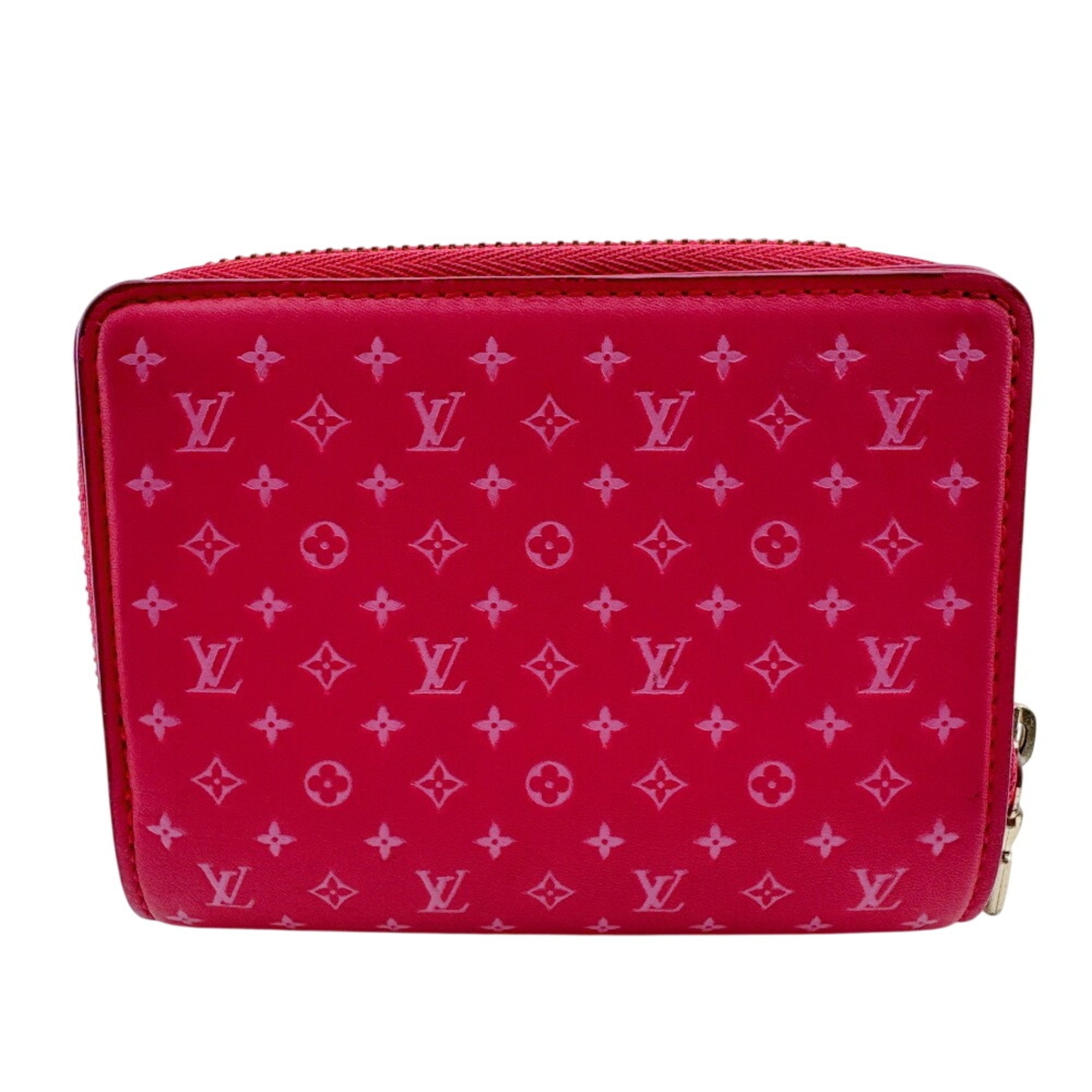 Louis Vuitton Pink Leather Wallet (Bi-Fold) (Pre-Owned)