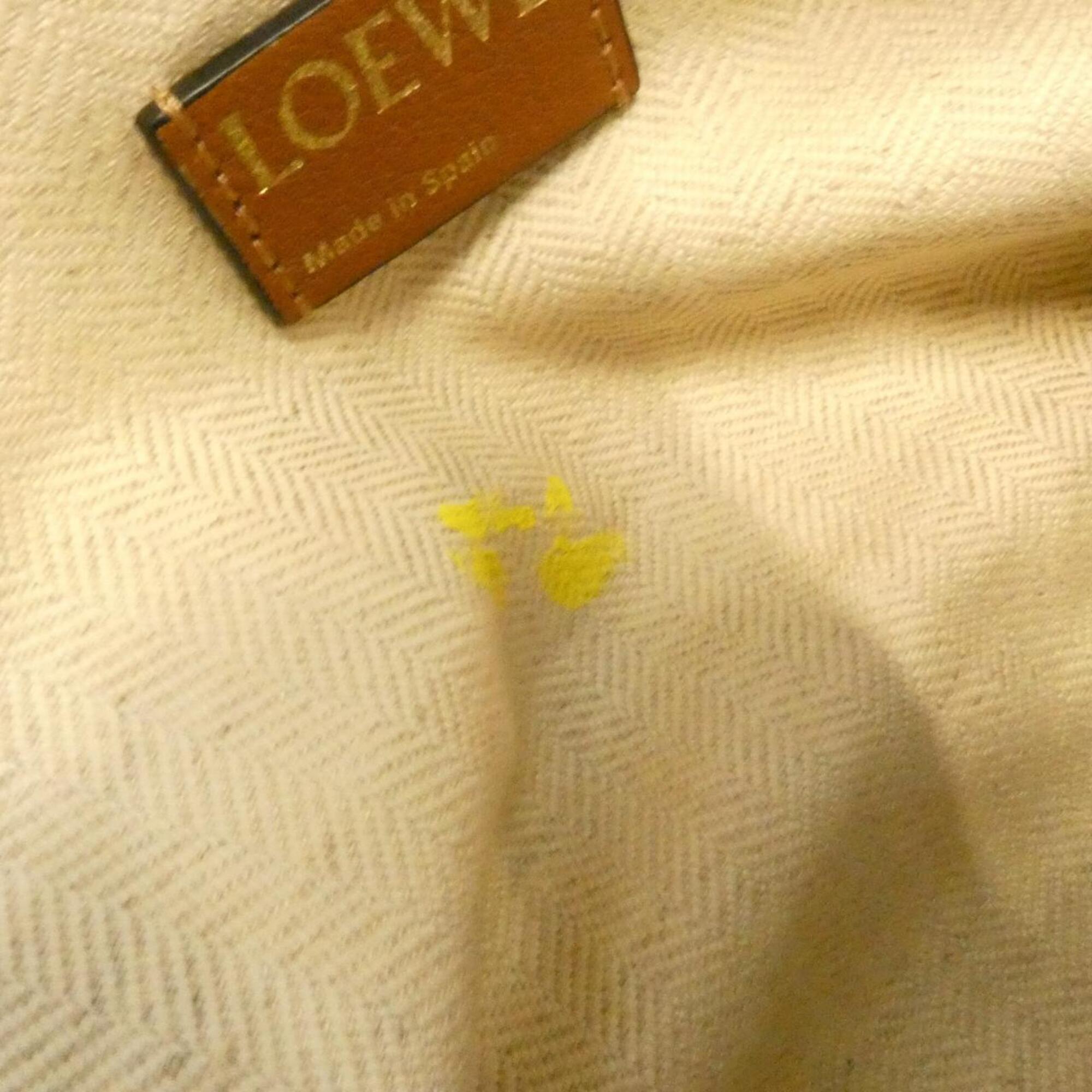 Loewe Beige Canvas Handbag (Pre-Owned)