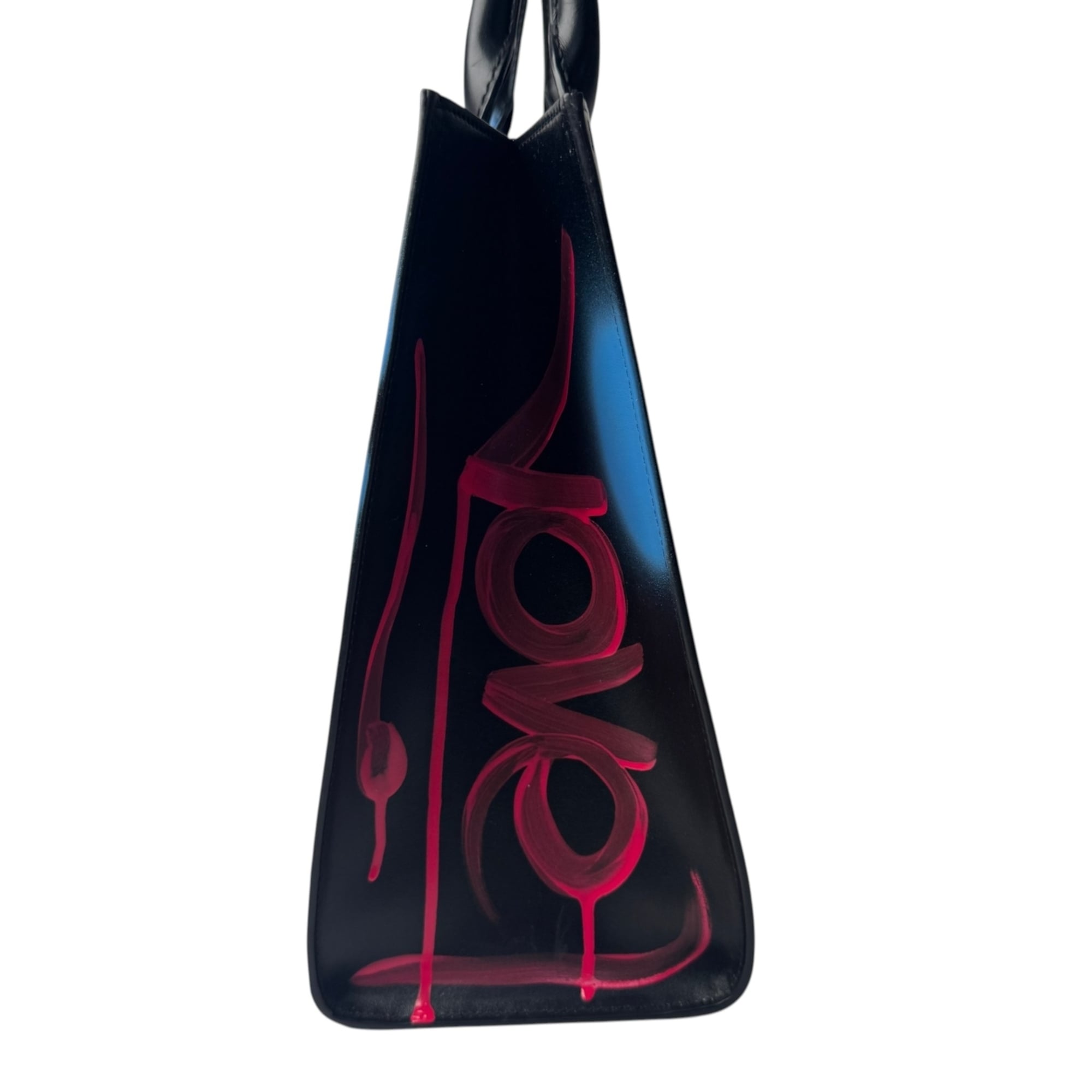 Dolce & Gabbana Multi-Color Leather Tote Bag (Pre-Owned)