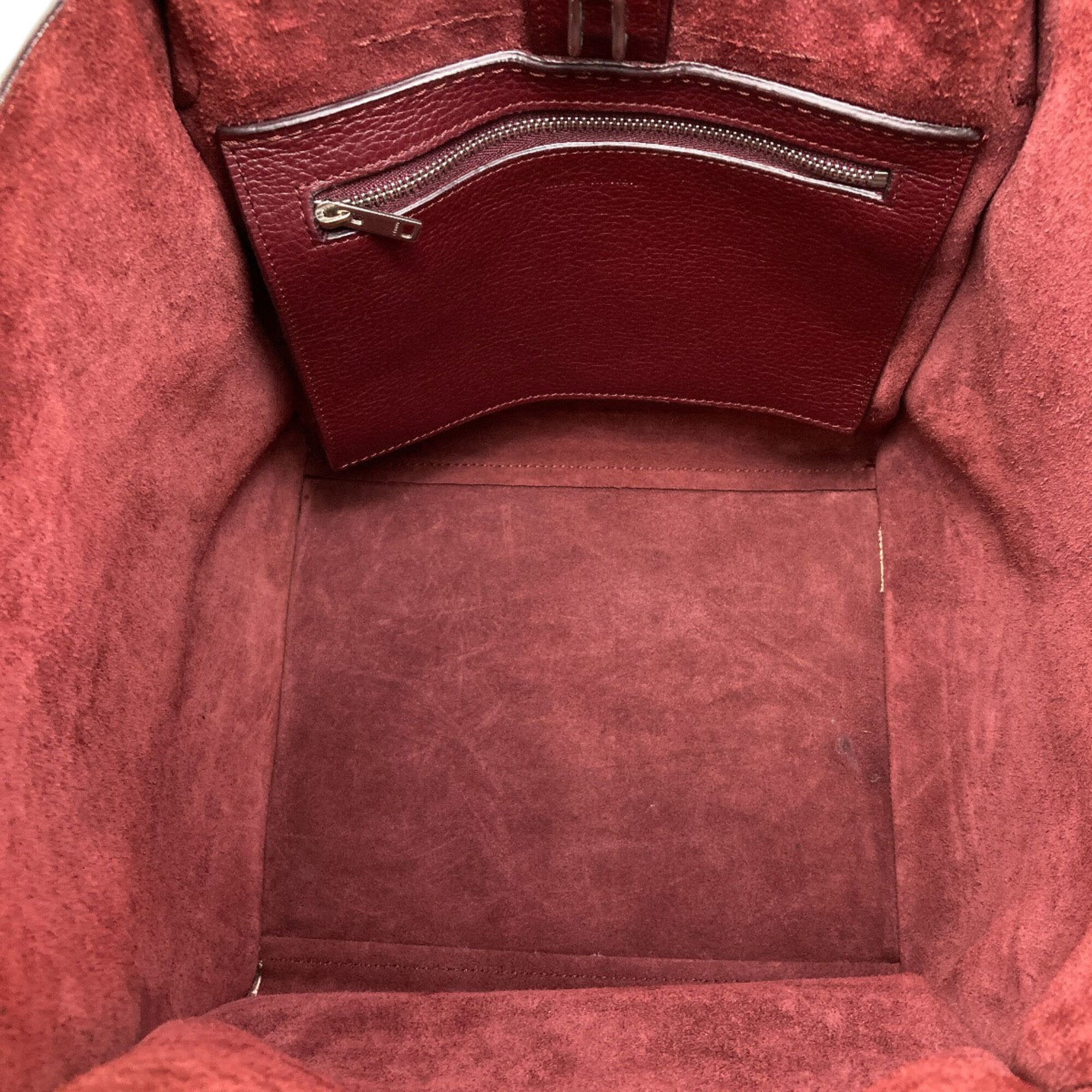 Celine Bordeaux Tote Bag (Pre-Owned)